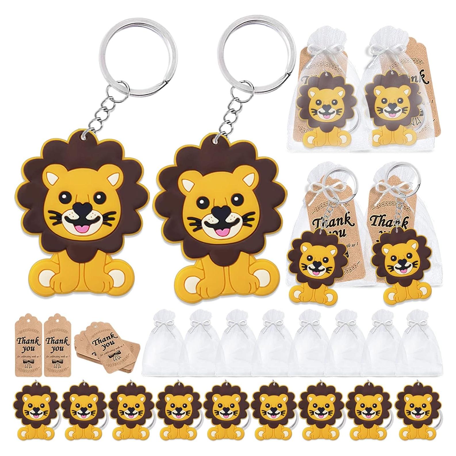 CiciBear Paquete de 60 Decoraciones de Fiesta de León