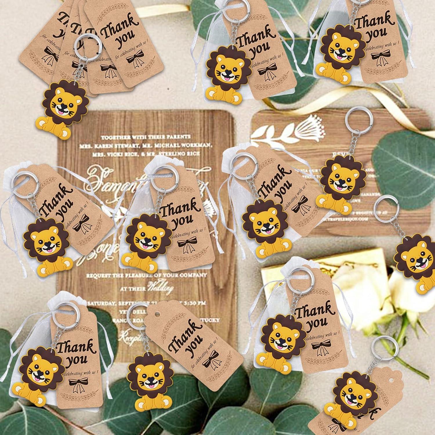 CiciBear Paquete de 60 Decoraciones de Fiesta de León