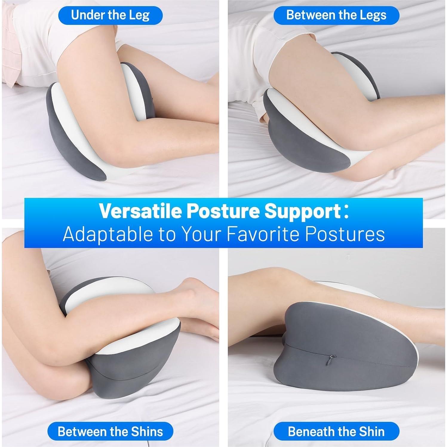 Almohada para Piernas TranquilMoments Espuma Viscoelástica Gris