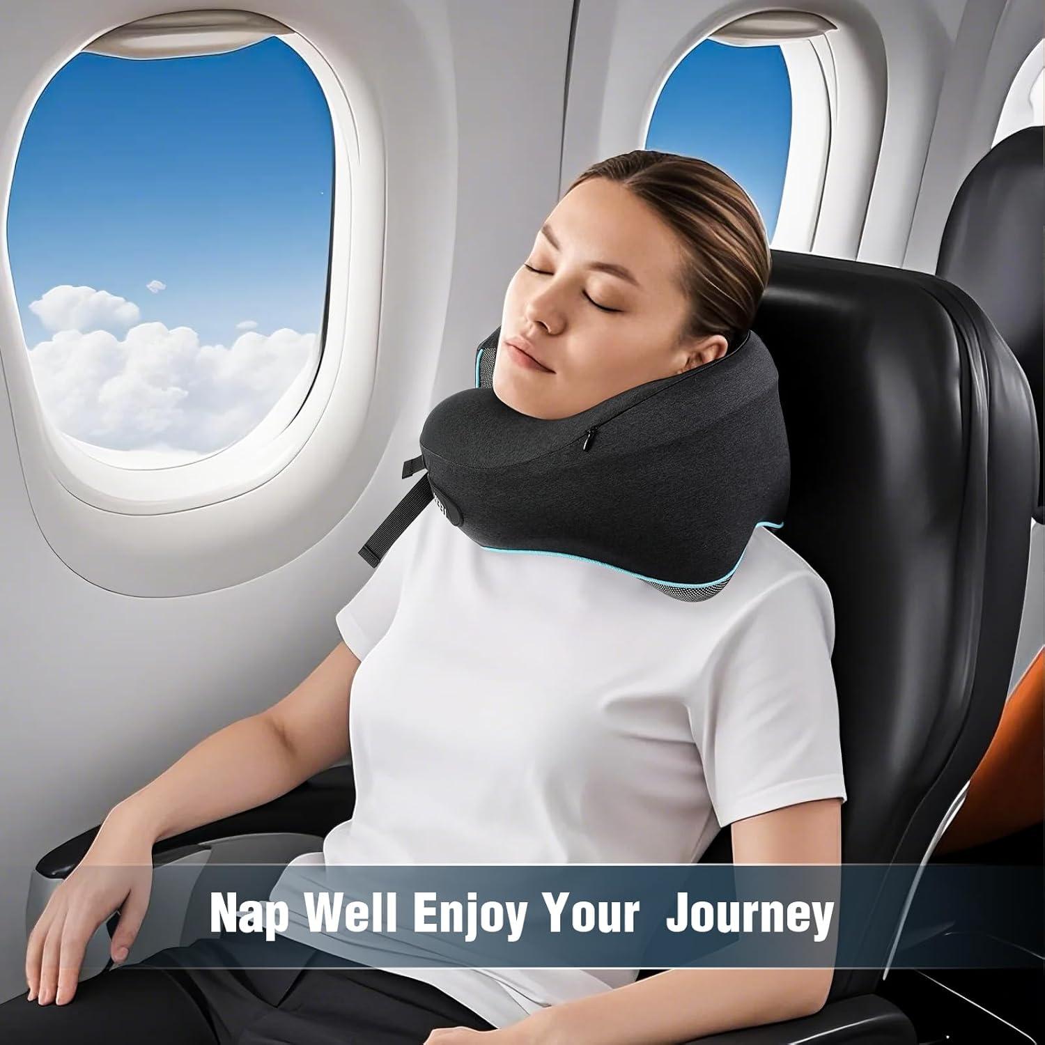 Almohada de Cuello Teemour para Viajar - Espuma con Memoria