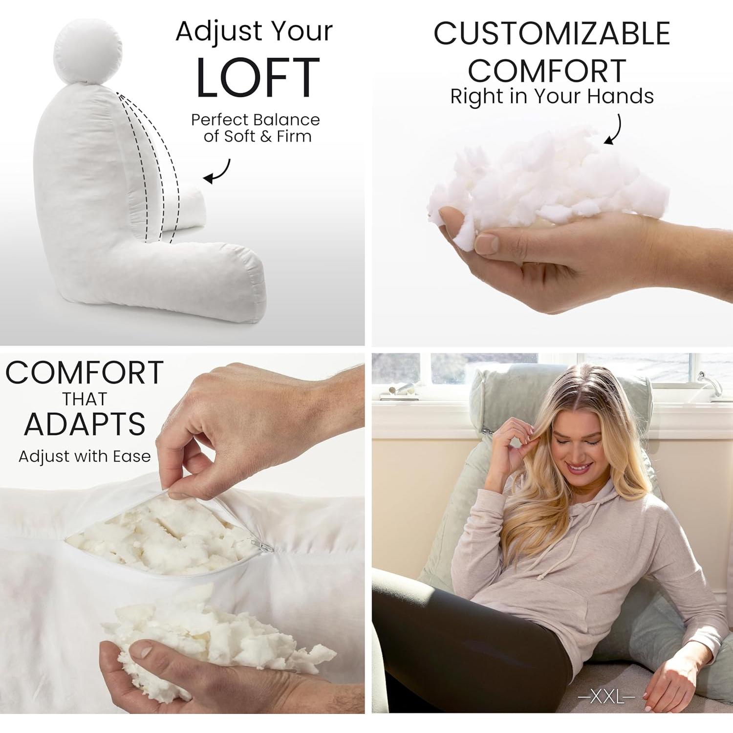 Cojín de Esposo XXL Hit Notion - Espuma Viscoelástica Salvia