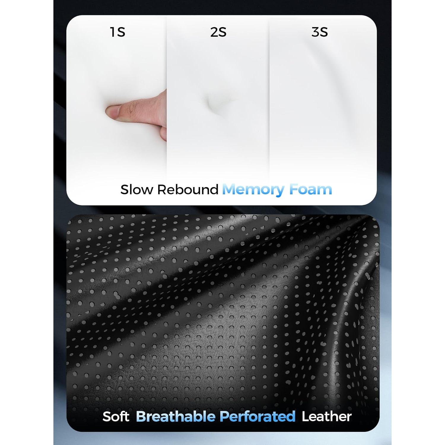 Cojín Lumbar Ergonómico Trygoal L0121 Espuma Viscoelástica