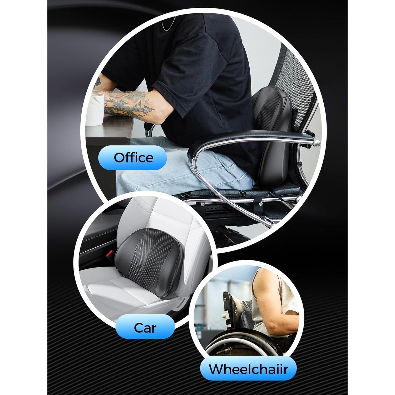 Cojín Lumbar Ergonómico Trygoal L0121 Espuma Viscoelástica