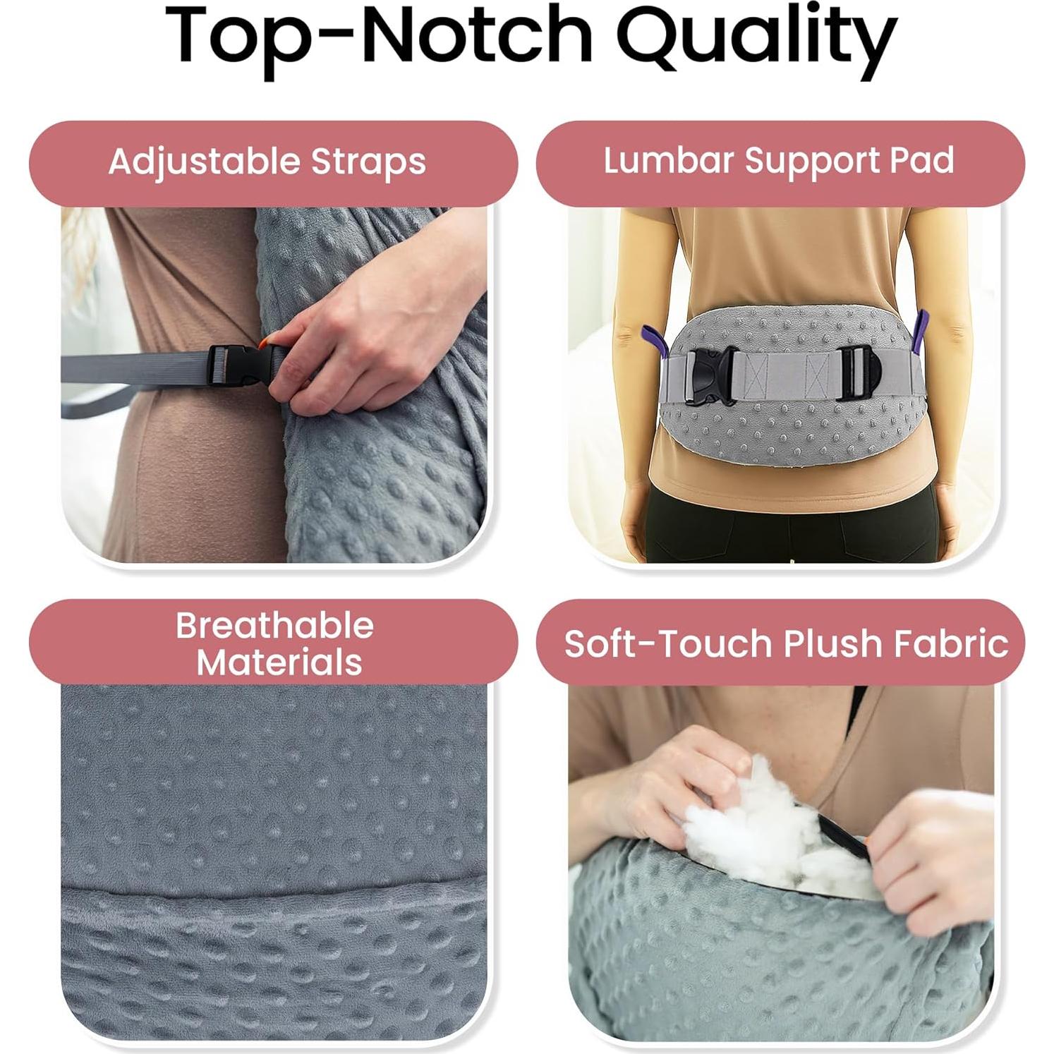 Almohada Postquirúrgica Zomaple HYP4004 para Histerectomía y Cesárea