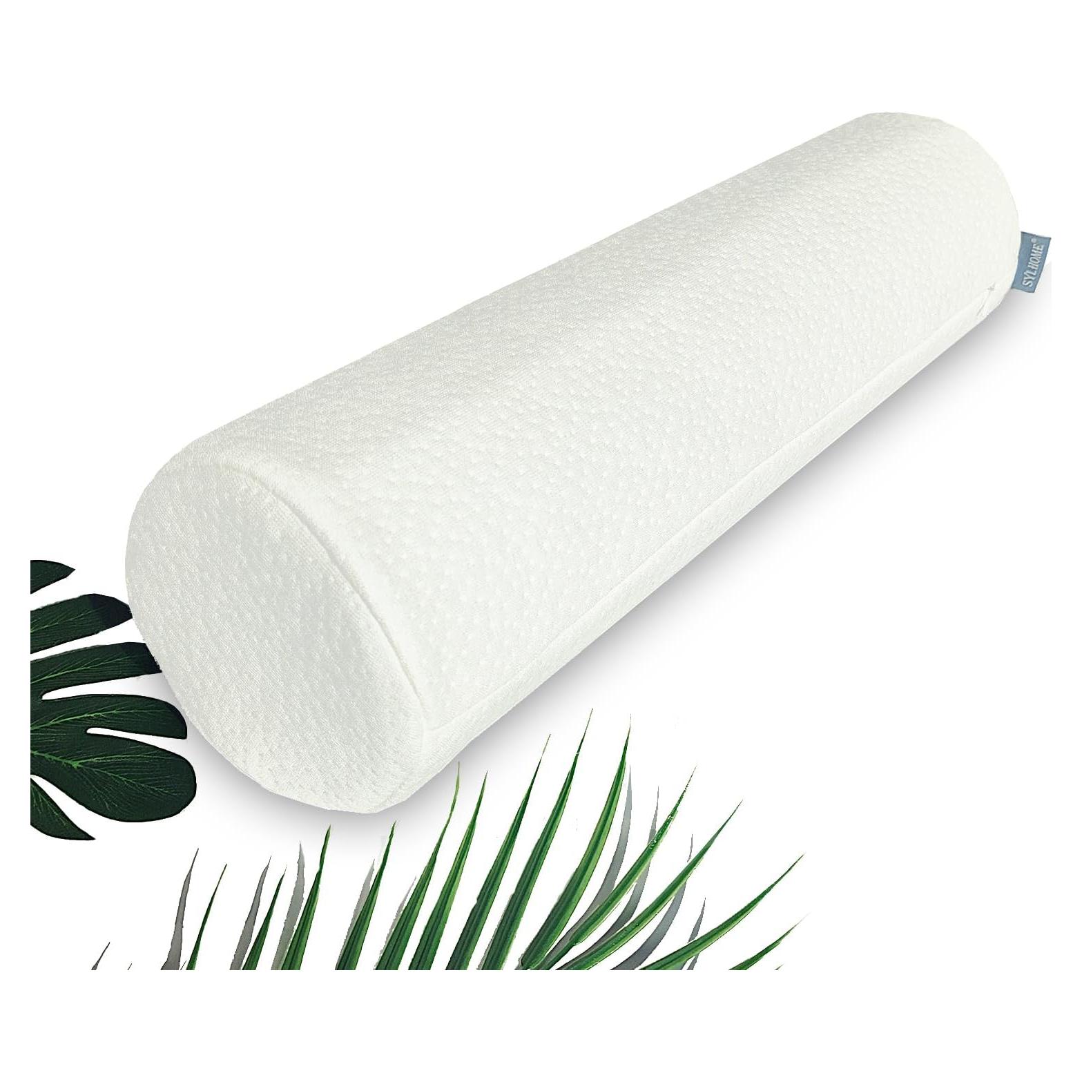 Almohada Cilíndrica SYLHOME de Espuma Viscoelástica 43x11.2cm