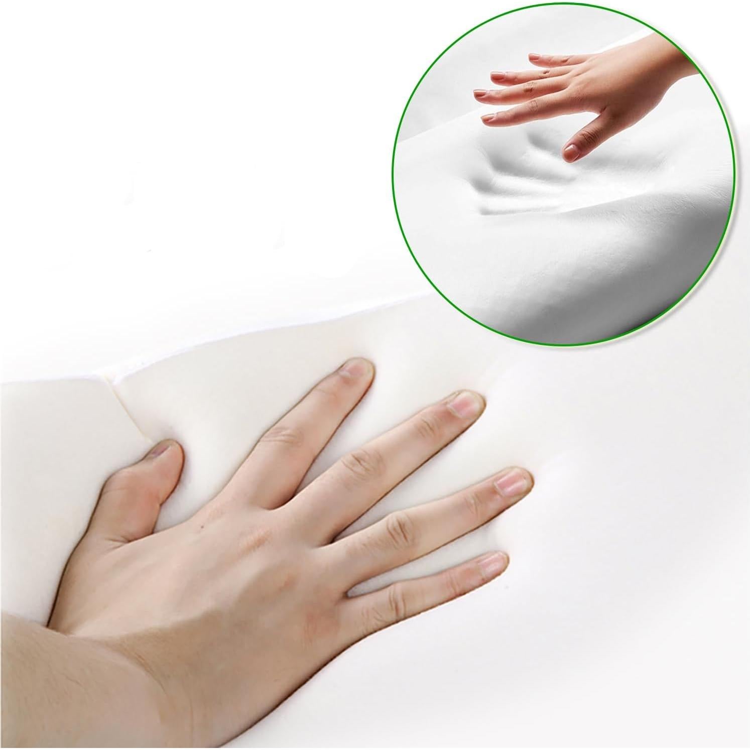 Almohada Cilíndrica SYLHOME de Espuma Viscoelástica 43x11.2cm