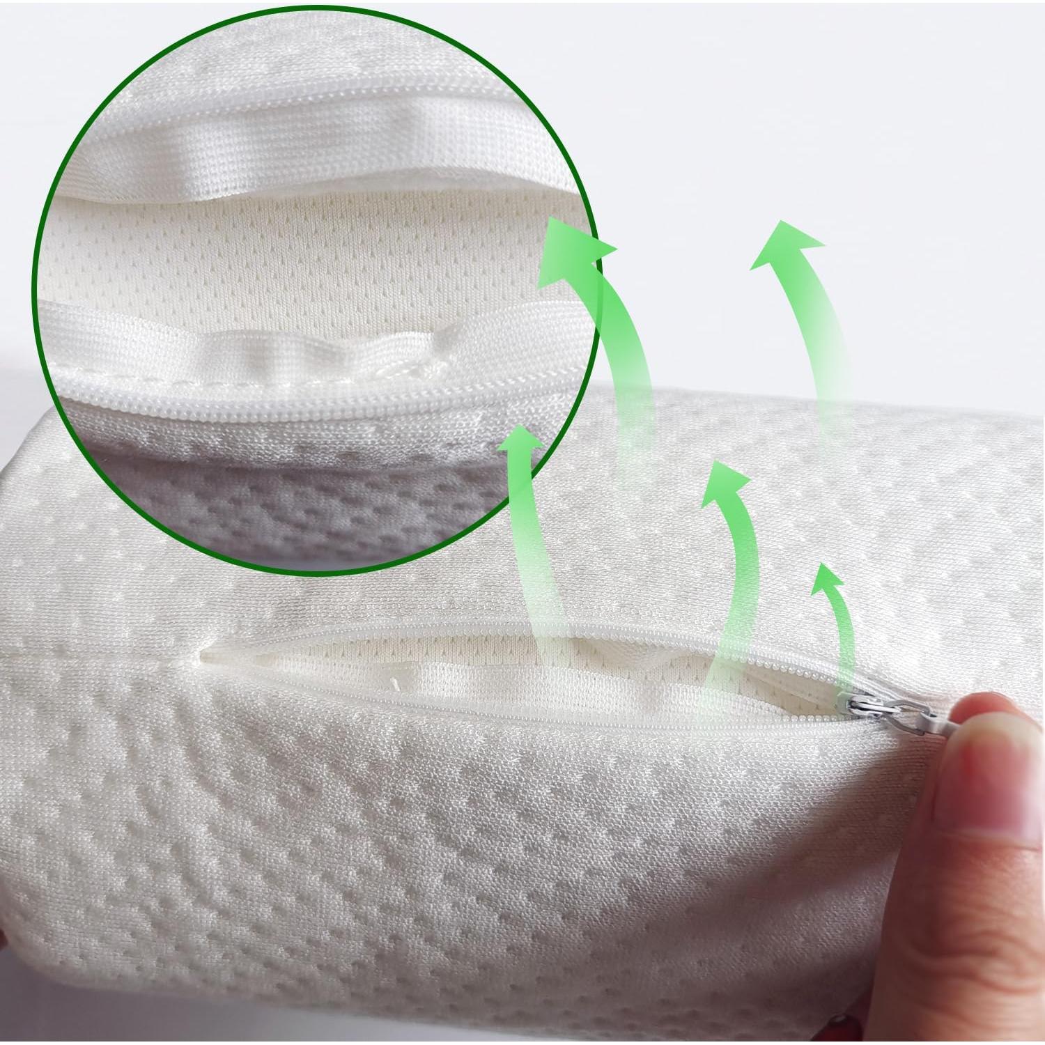 Almohada Cilíndrica SYLHOME de Espuma Viscoelástica 43x11.2cm