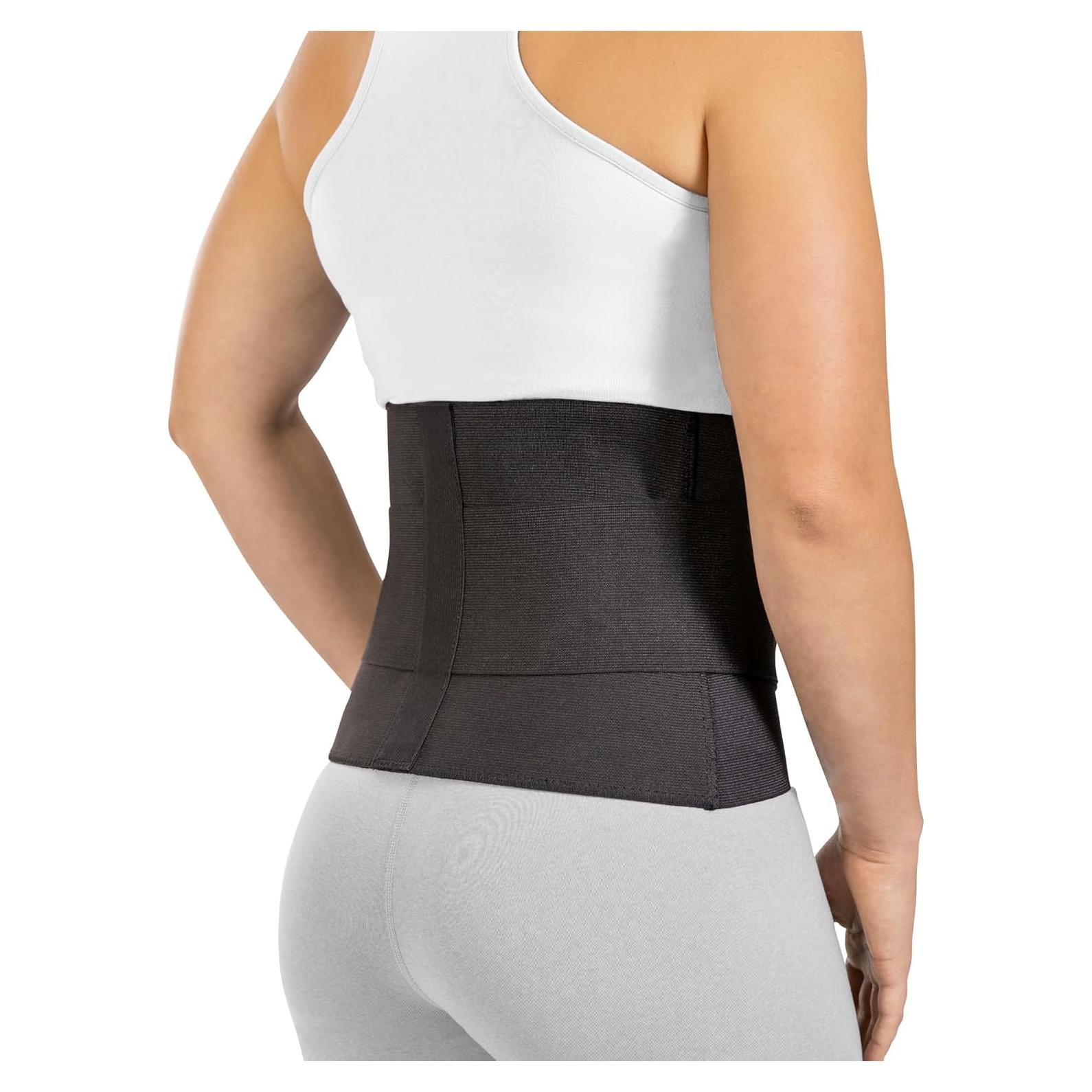 Faja Elástica Soporte Lumbar BraceAbility - Alivio Dolor Espalda Baja (L)