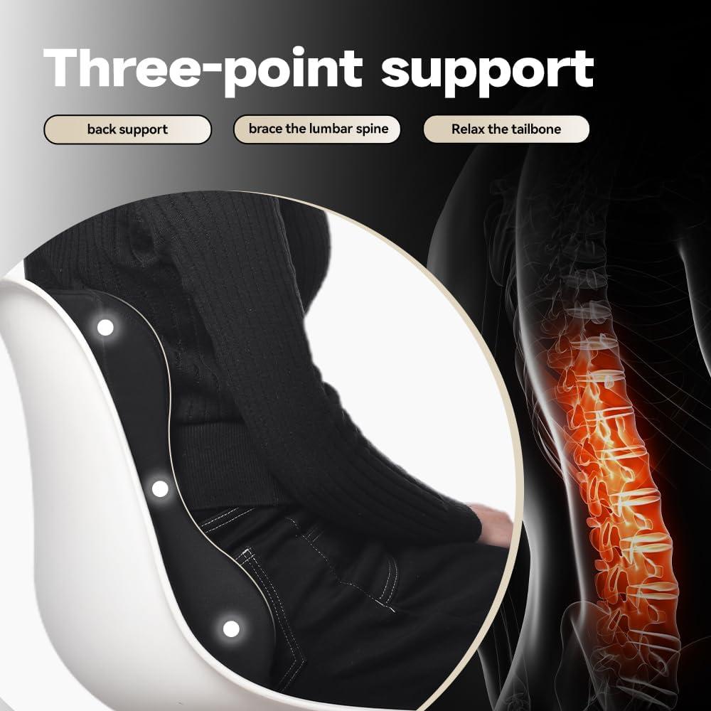 Almohada Lumbar Letumalos de Espuma Viscoelástica - Soporte para Espalda