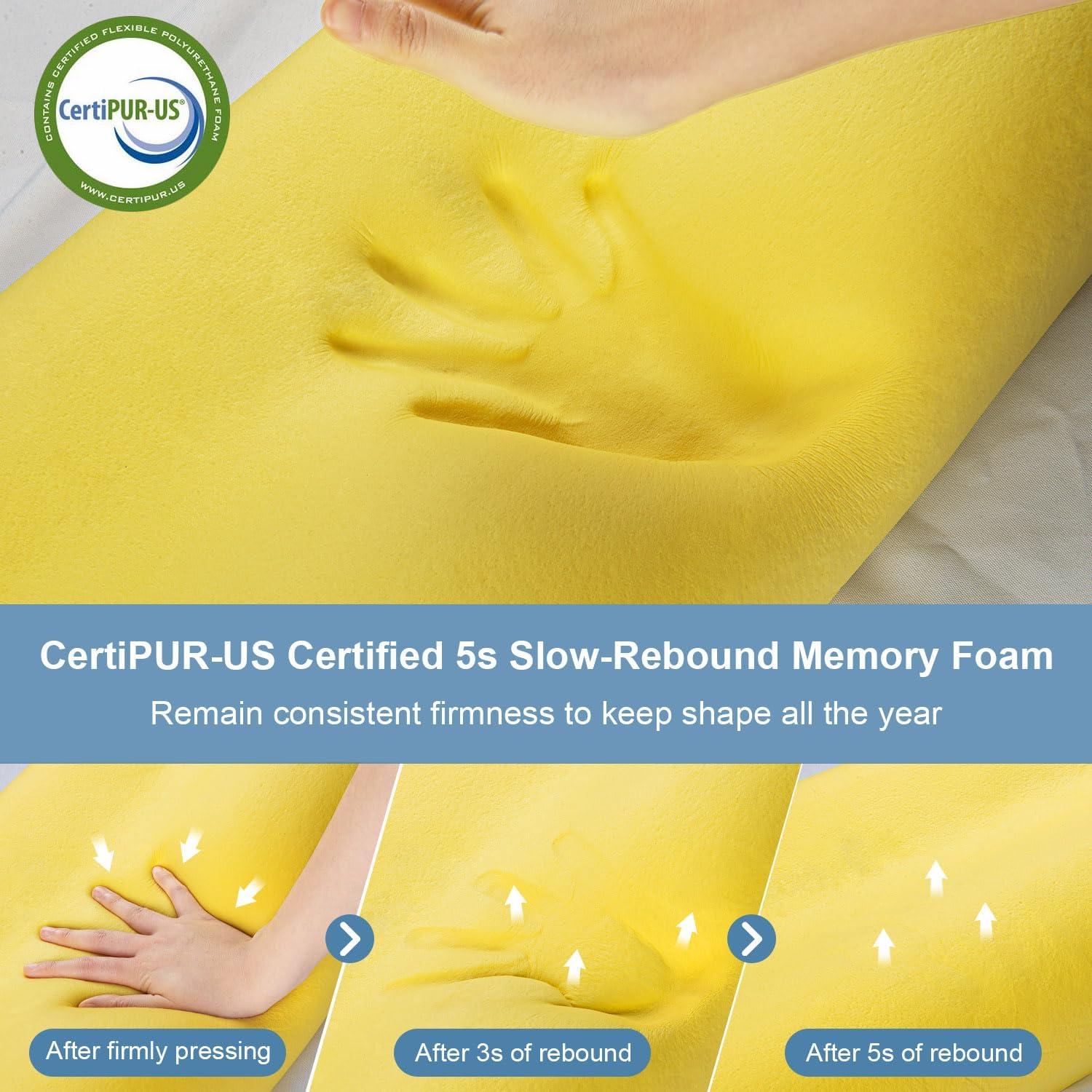 Almohada Cervical Firme Anvo de Espuma Viscoelástica 24x34.8cm