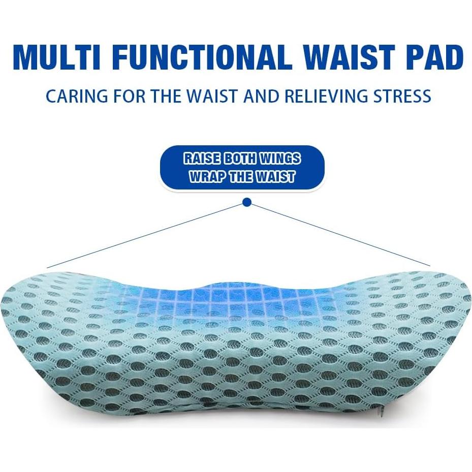 Cojín Lumbar Ergonómico SunnyTong de Espuma Viscoelástica