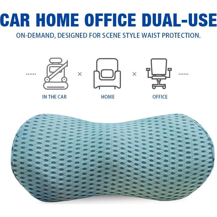 Cojín Lumbar Ergonómico SunnyTong de Espuma Viscoelástica