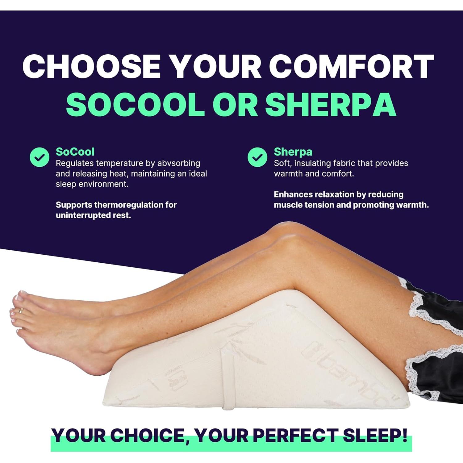 Almohada en Cuña para Alivio de Espalda - Sistemas de Soporte