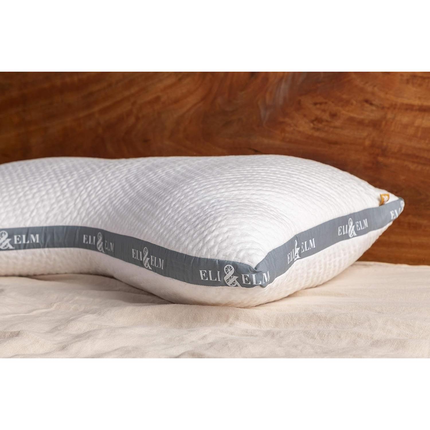 Almohada Ergonómica Eli & Elm para Durmientes de Lado - 73.7x43 cm