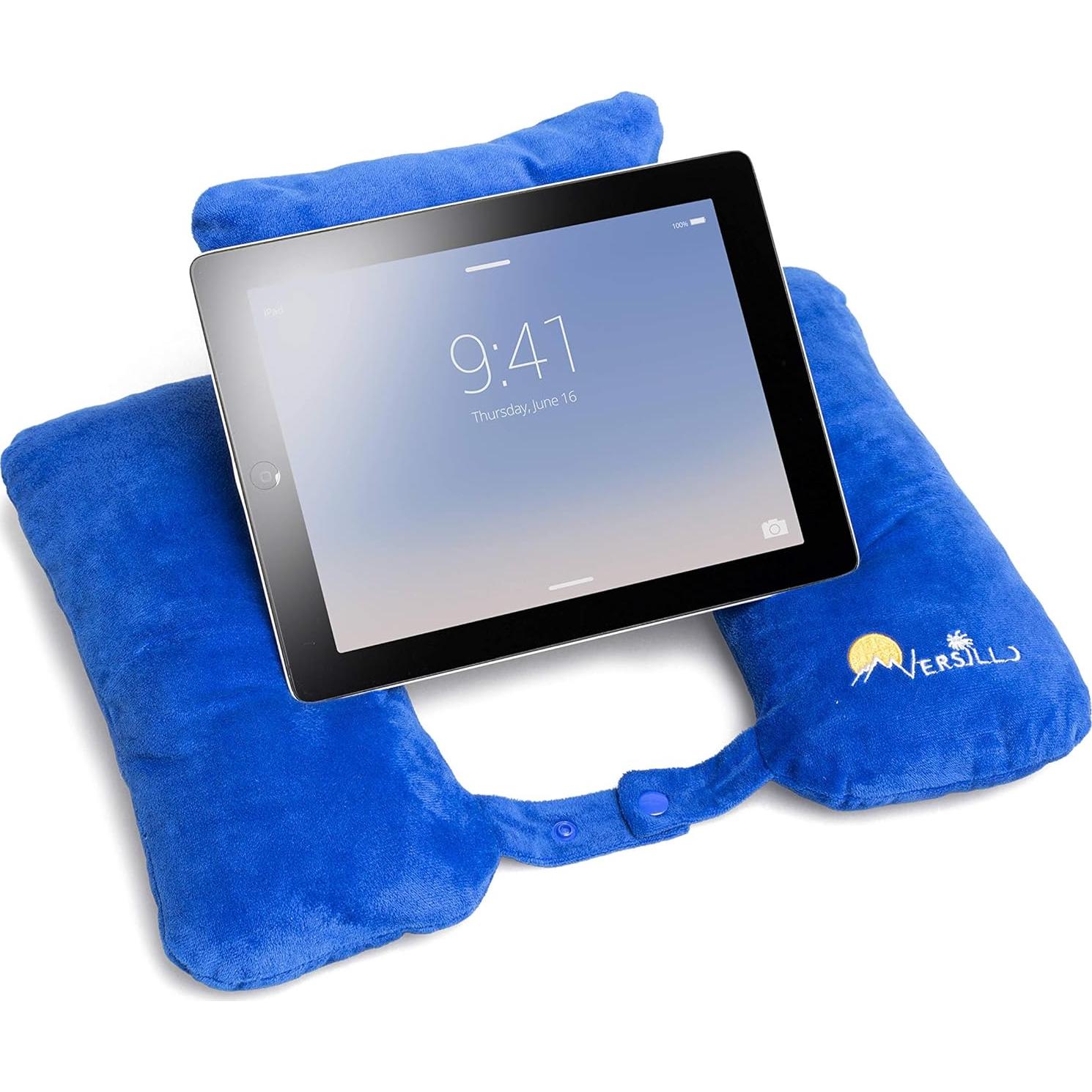 Almohada de Viaje Versillo Azul Real Ajustable 30.5x38.1 cm