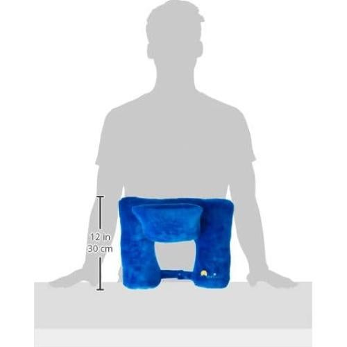 Almohada de Viaje Versillo Azul Real Ajustable 30.5x38.1 cm