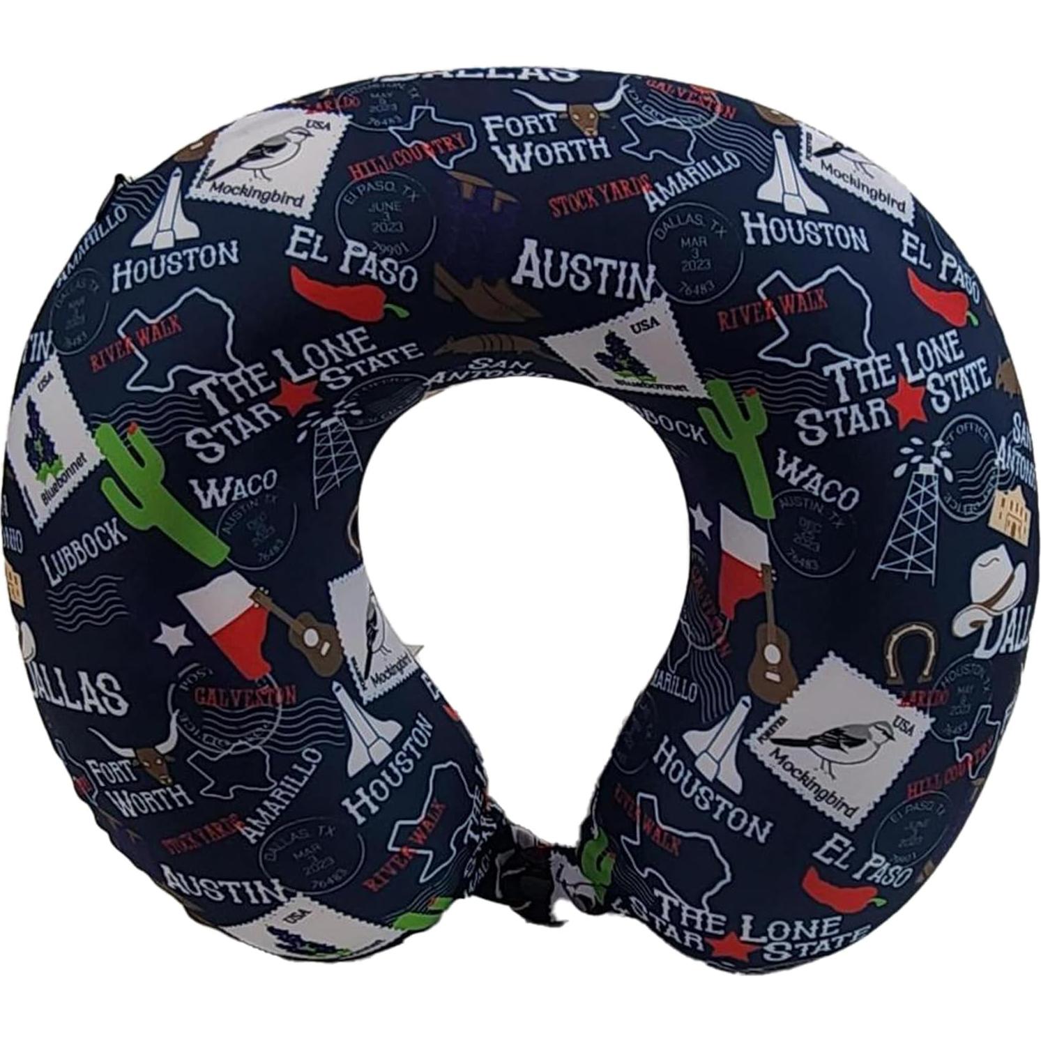 Almohada de Viaje Wolf Essentials Espuma Viscoelástica 30.5x33cm