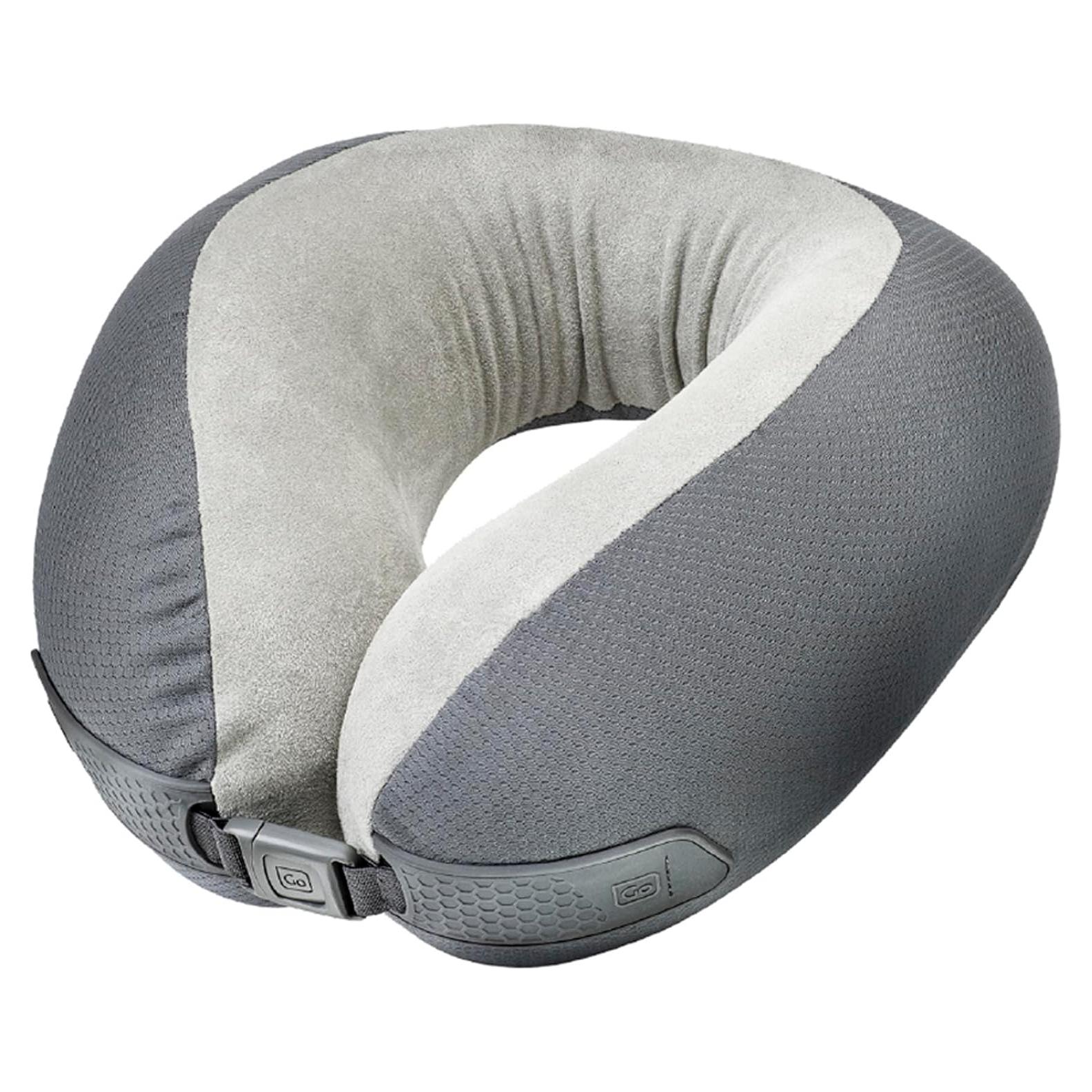 Almohada de Viaje Go Travel Soñador Americano Espuma Viscoelástica Gris