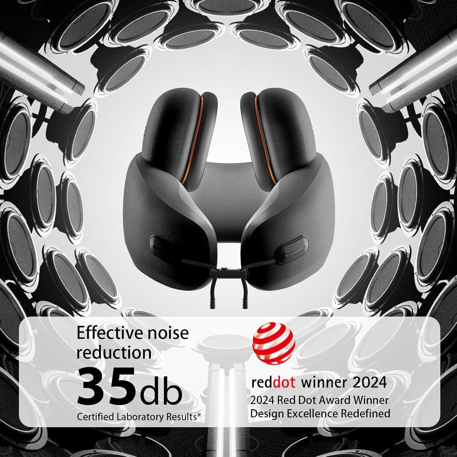 Almohada de Cuello EVERY THINK E3 - Viscoelástica, Aislante Ruido