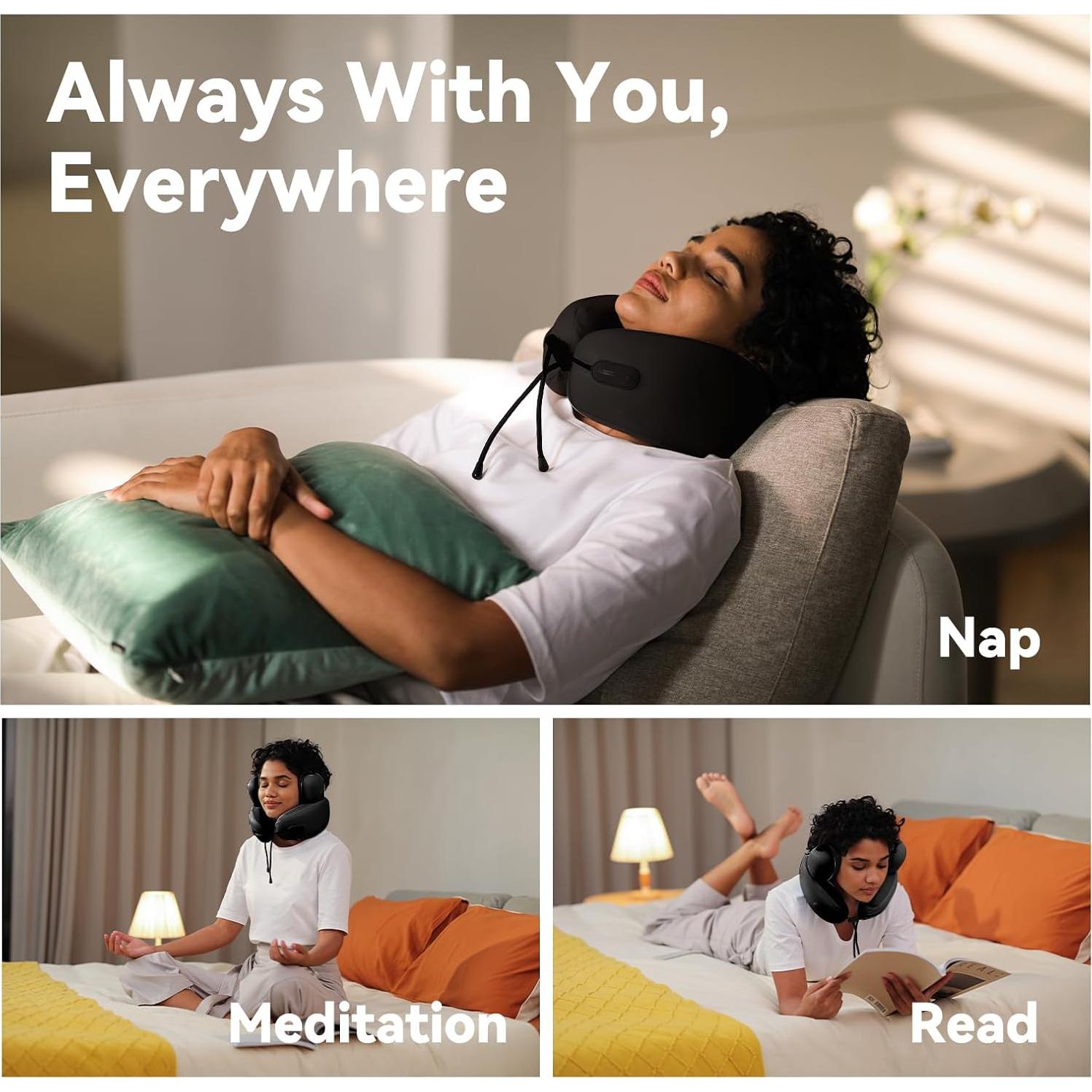 Almohada de Cuello EVERY THINK E3 - Viscoelástica, Aislante Ruido