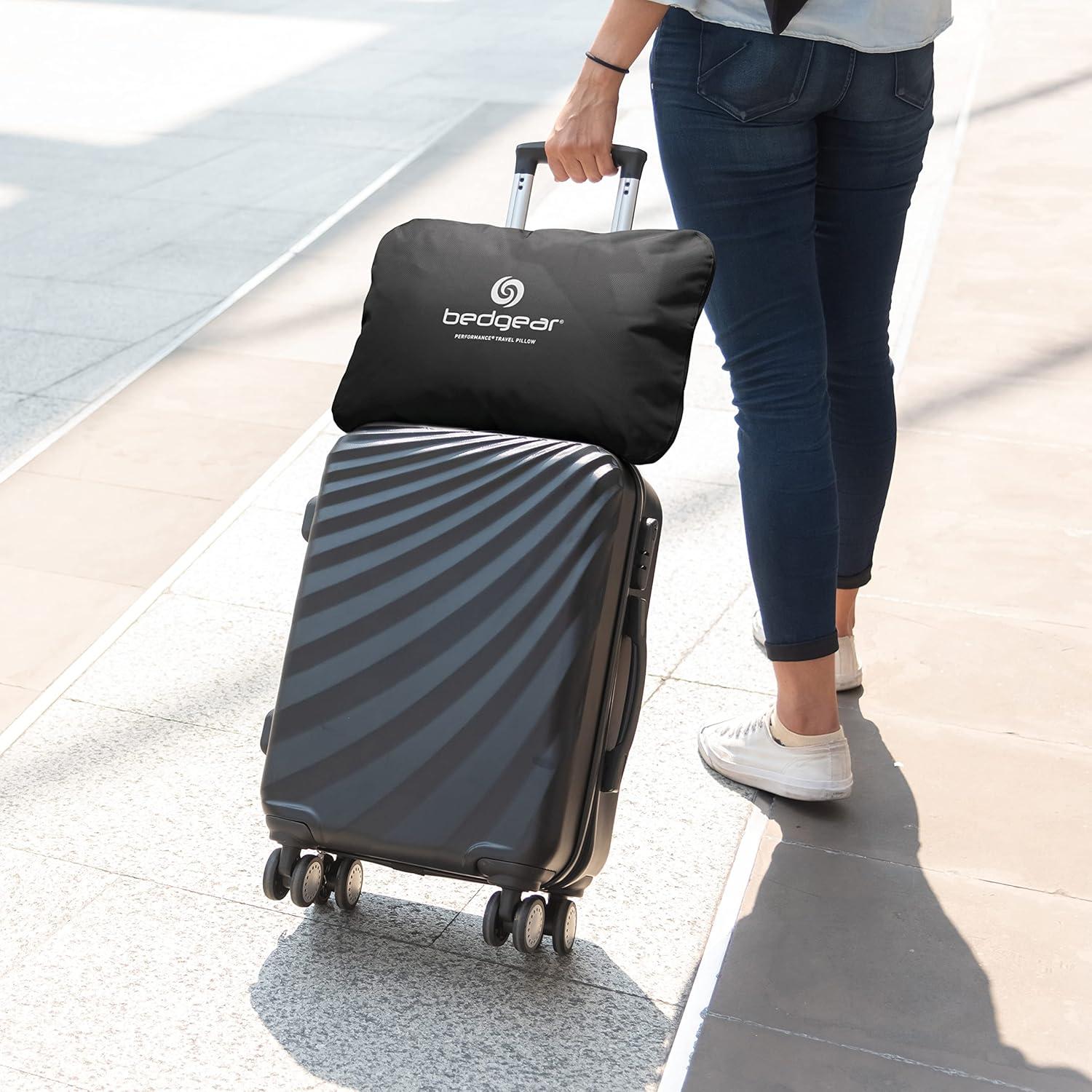 Almohada de Viaje Bedgear Storm - Refrigerante y Hipoalergénica