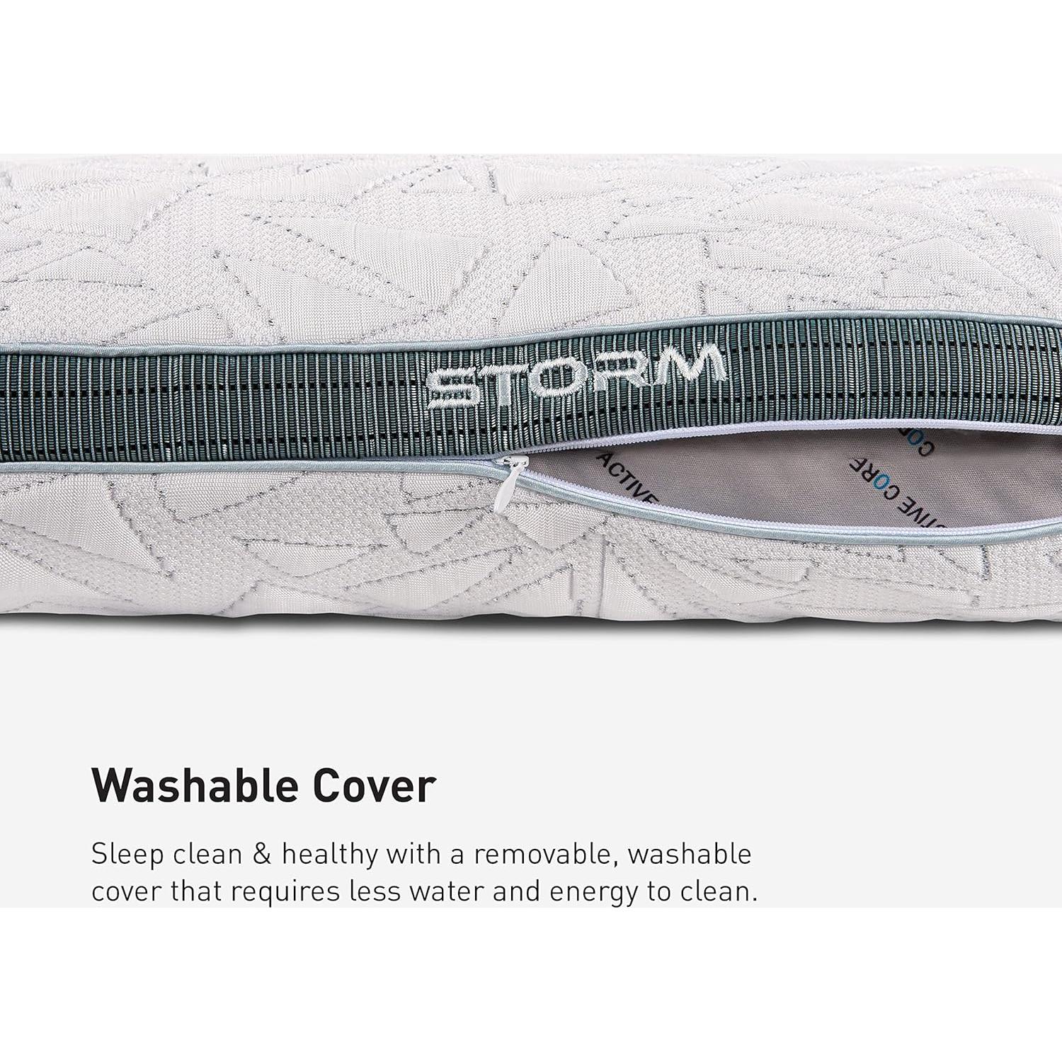 Almohada de Viaje Bedgear Storm - Refrigerante y Hipoalergénica