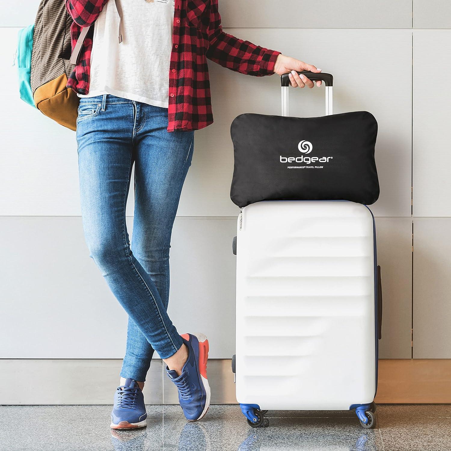 Almohada de Viaje Bedgear Storm - Refrigerante y Hipoalergénica