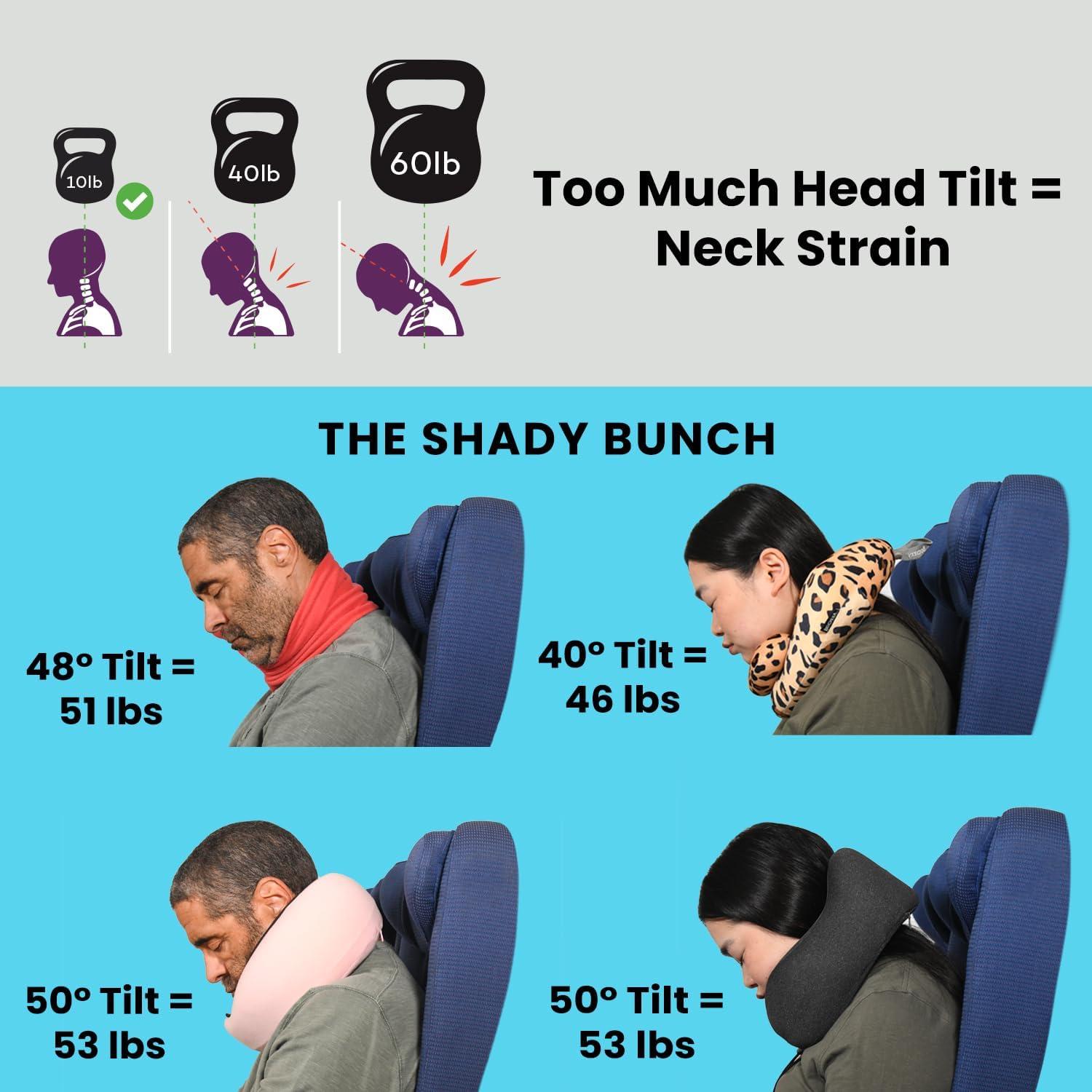 Almohada de Viaje Cabeau Evolución X - Soporte Cuello Espuma Viscoelástica