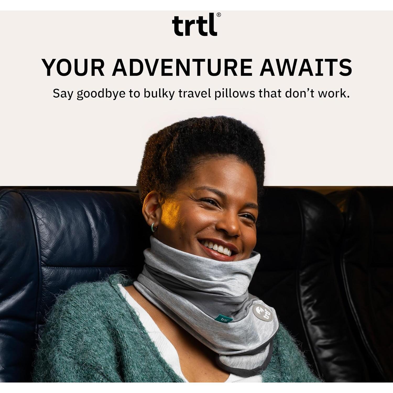 Almohada de Cuello Trtl Pillow Plus - Soporte Ergonómico y Lavable