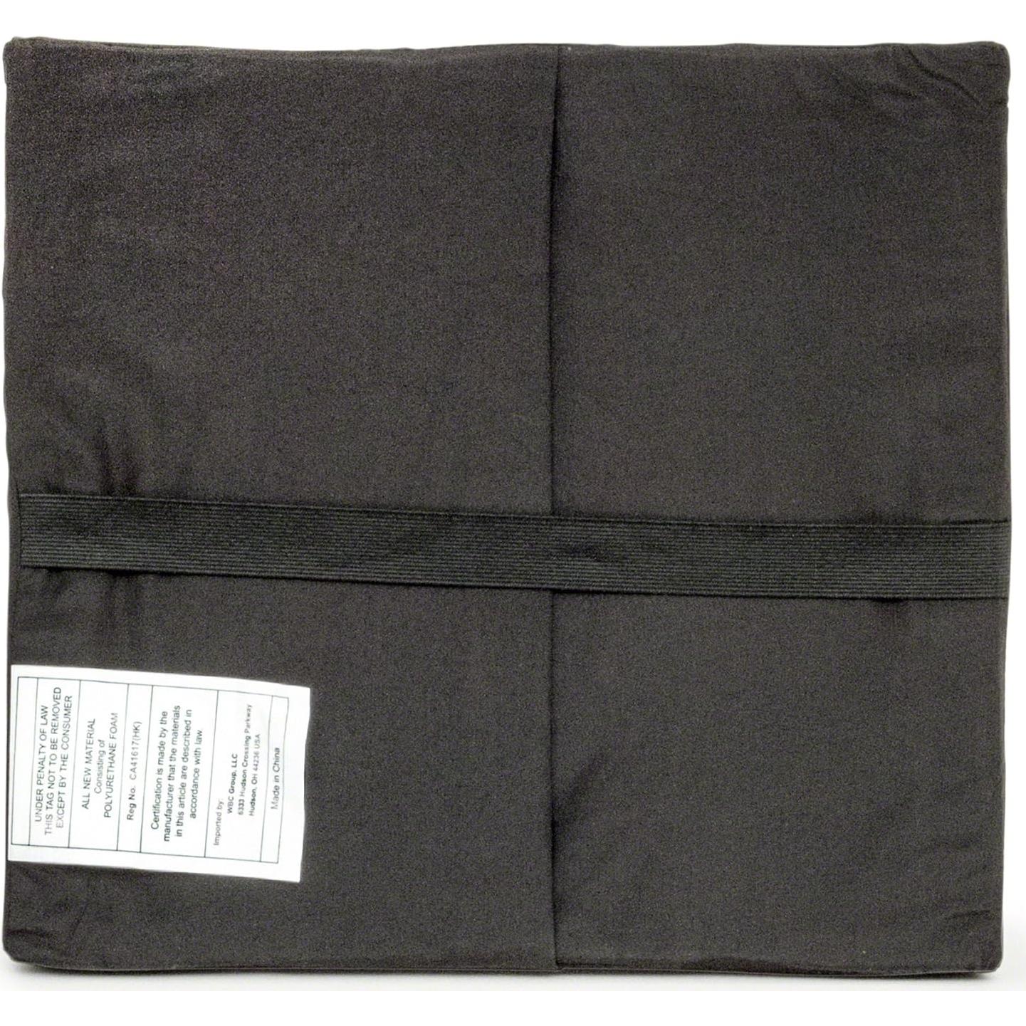 Cojín Lumbar BodyMed Estándar Negro 36x33 cm Ajustable