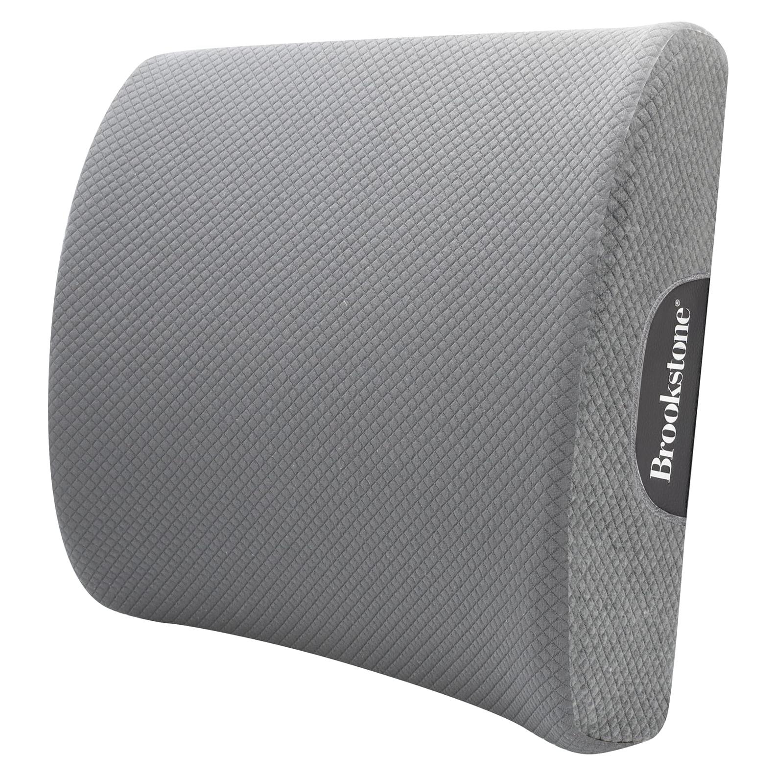 Cojín Lumbar Brookstone BK1210 Espuma de Memoria Ajustable