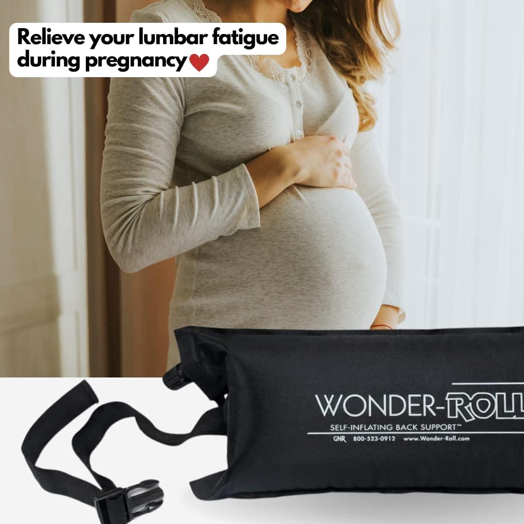 Cojín Lumbar Autoinflable Wonder-Roll para Espalda Baja