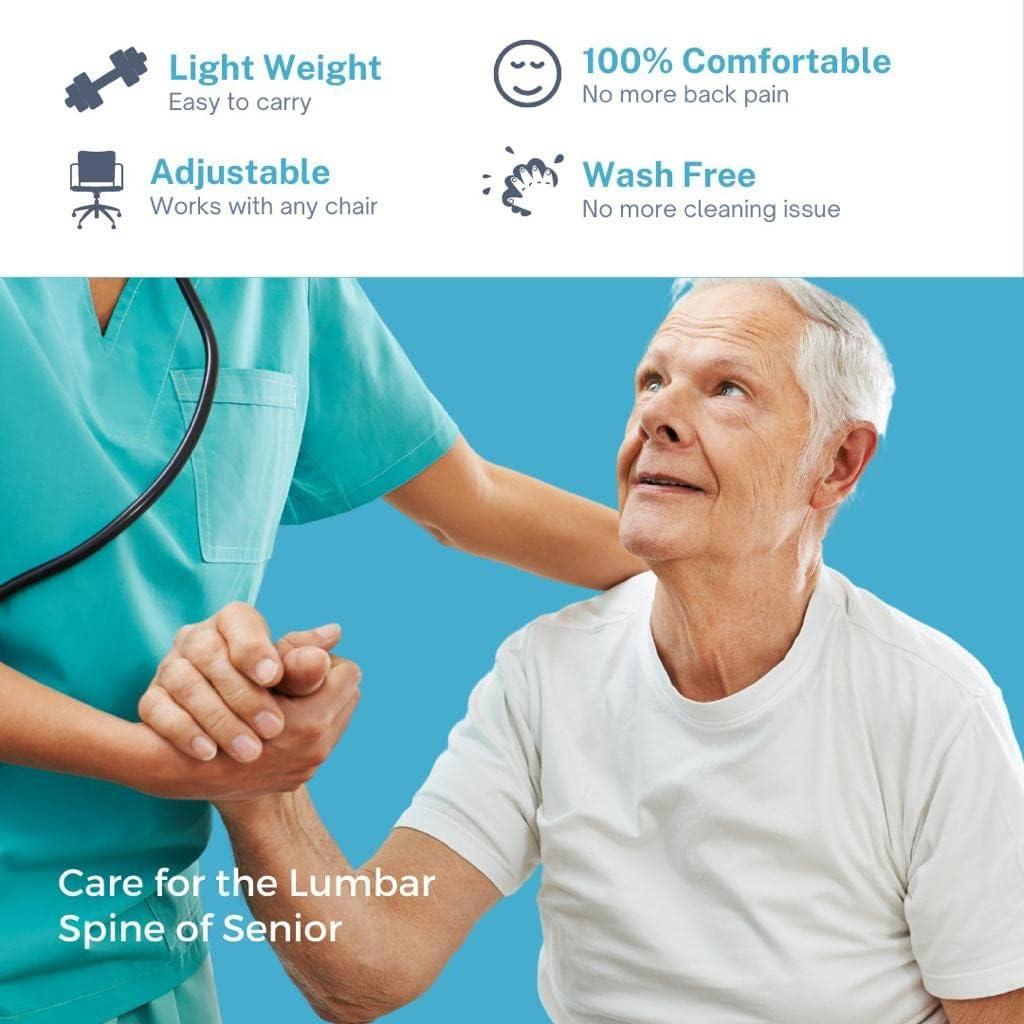 Cojín Lumbar Autoinflable Wonder-Roll para Espalda Baja