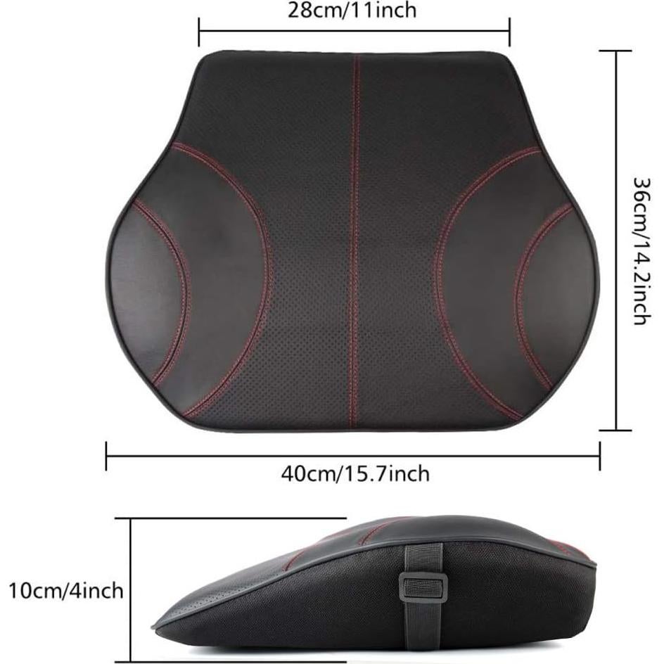 Soporte Lumbar Aukee para Auto y Oficina, Espuma con Memoria