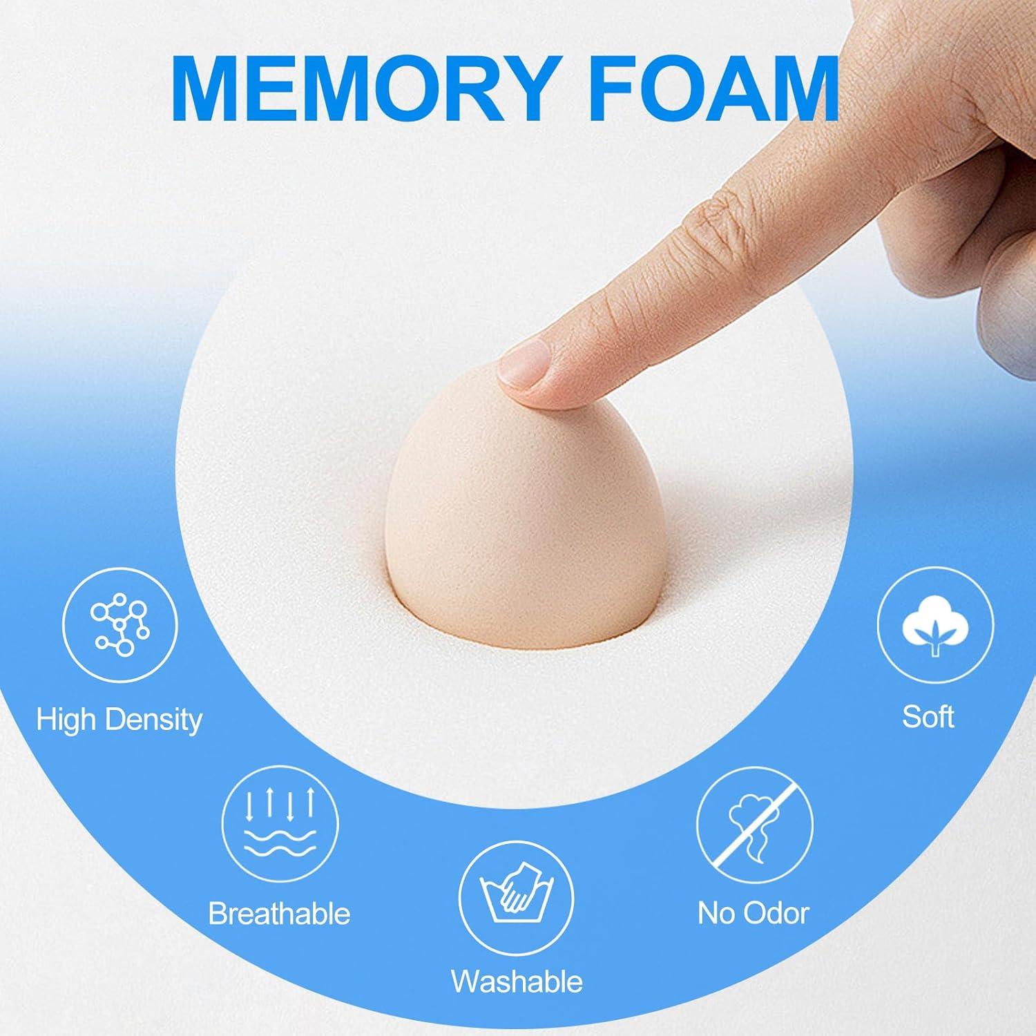 Cojín de Asiento Ergonómico Sanwom con Almohada Lumbar 50.8x48.3cm