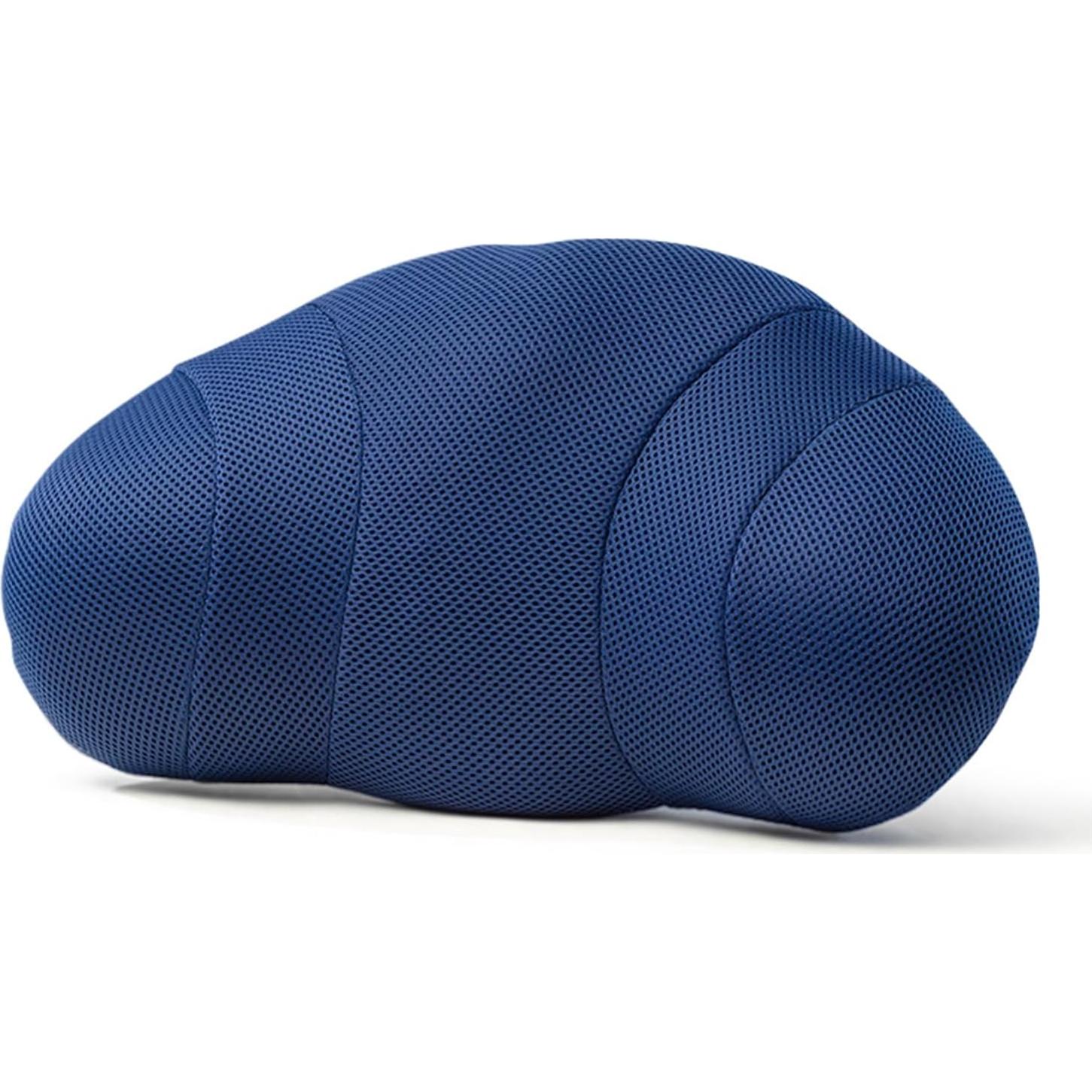 Almohada Lumbar FURSATO Espuma Viscoelástica Azul Ergonómica