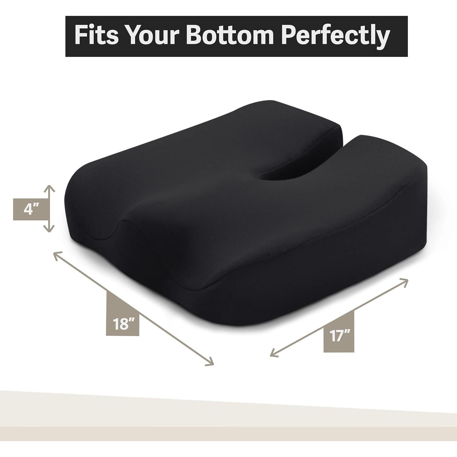 Cojines para Silla de Ruedas Elmara - 2 Piezas Espuma Viscoelástica