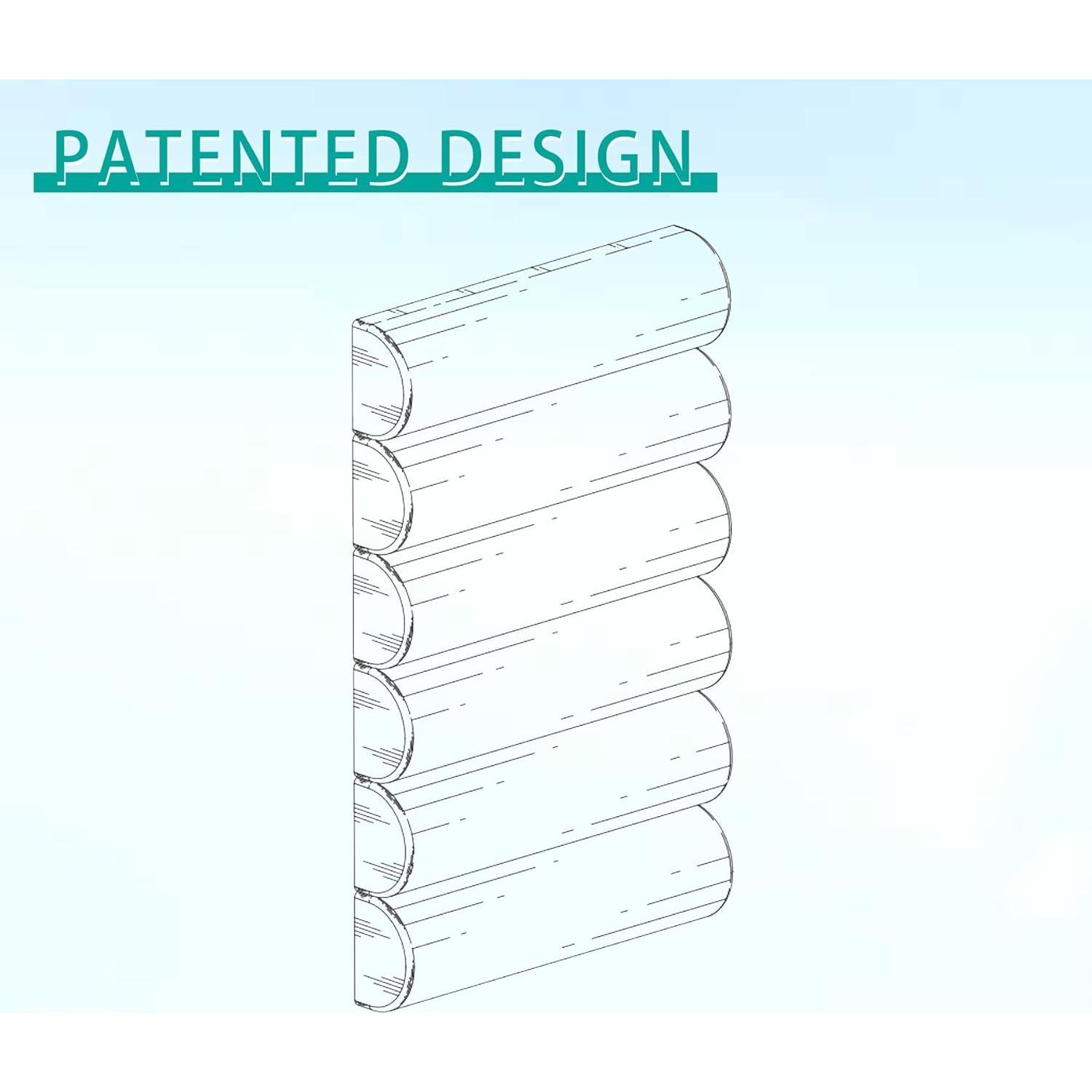 Almohada Lumbar Givanlee Semicircular Ajustable 73x44cm