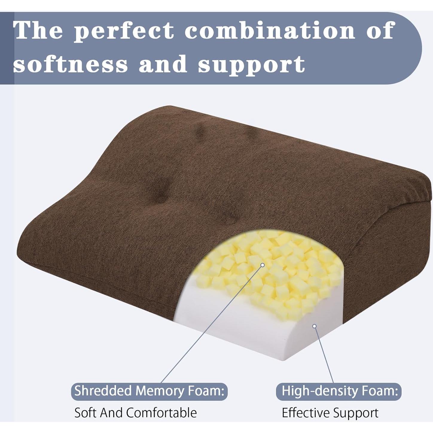 Almohada Lumbar Baibu con Espuma Viscoelástica 50.8x38.1 cm