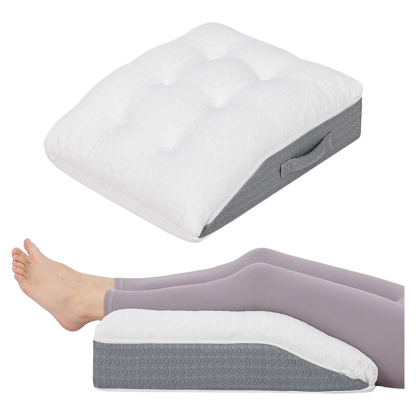Almohada Elevadora de Piernas Baibu de Espuma Viscoelástica 60x46x15 cm