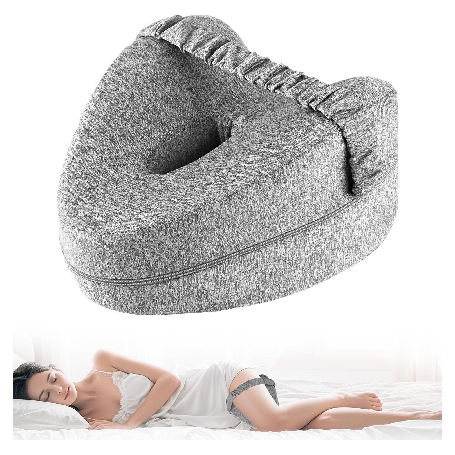 Almohada de Rodilla Viscoelástica RWSEFK para Alivio Ciático