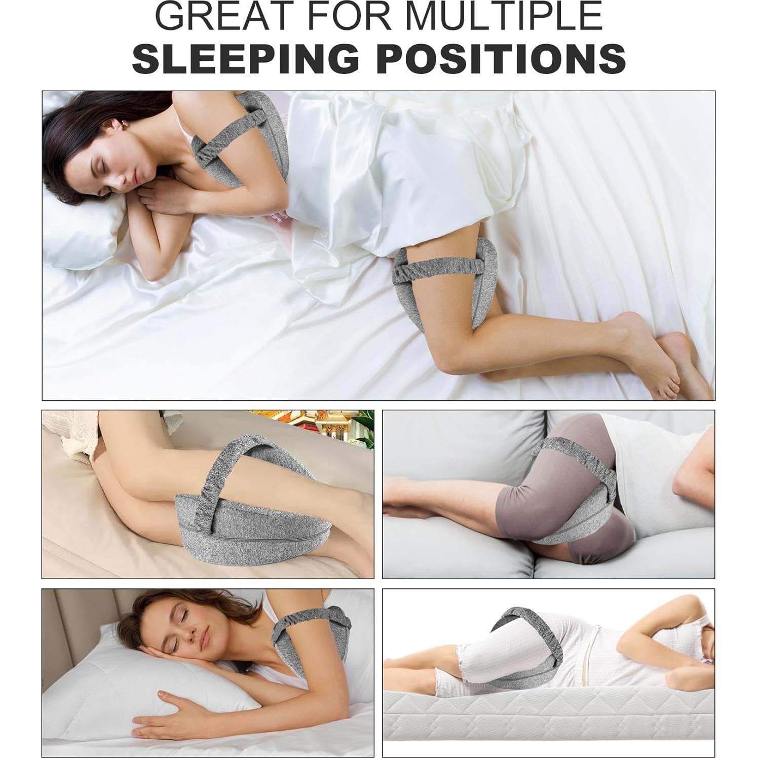 Almohada de Rodilla Viscoelástica RWSEFK para Alivio Ciático