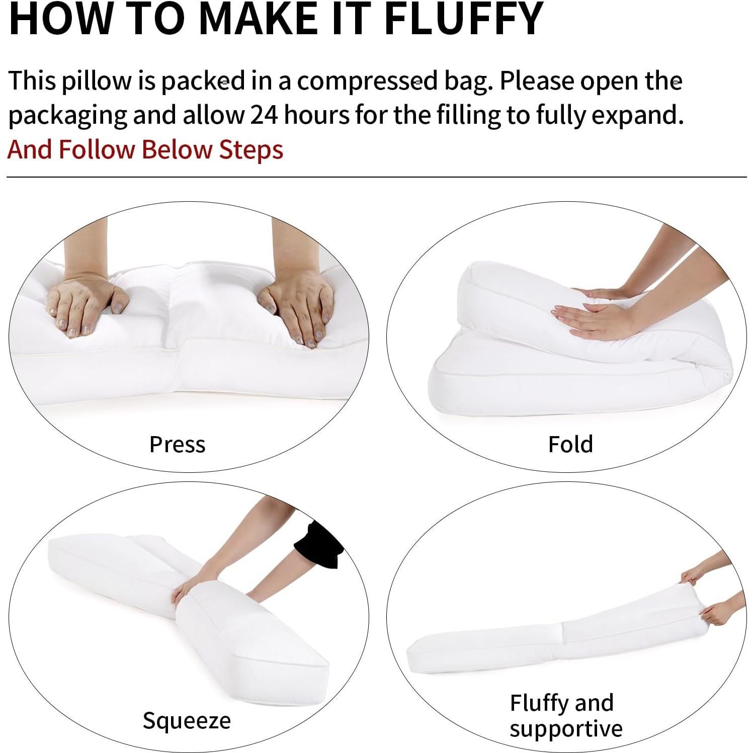 Almohada para Rodillas HOMBYS LEGBODYPILLOW 3 cm Soporte