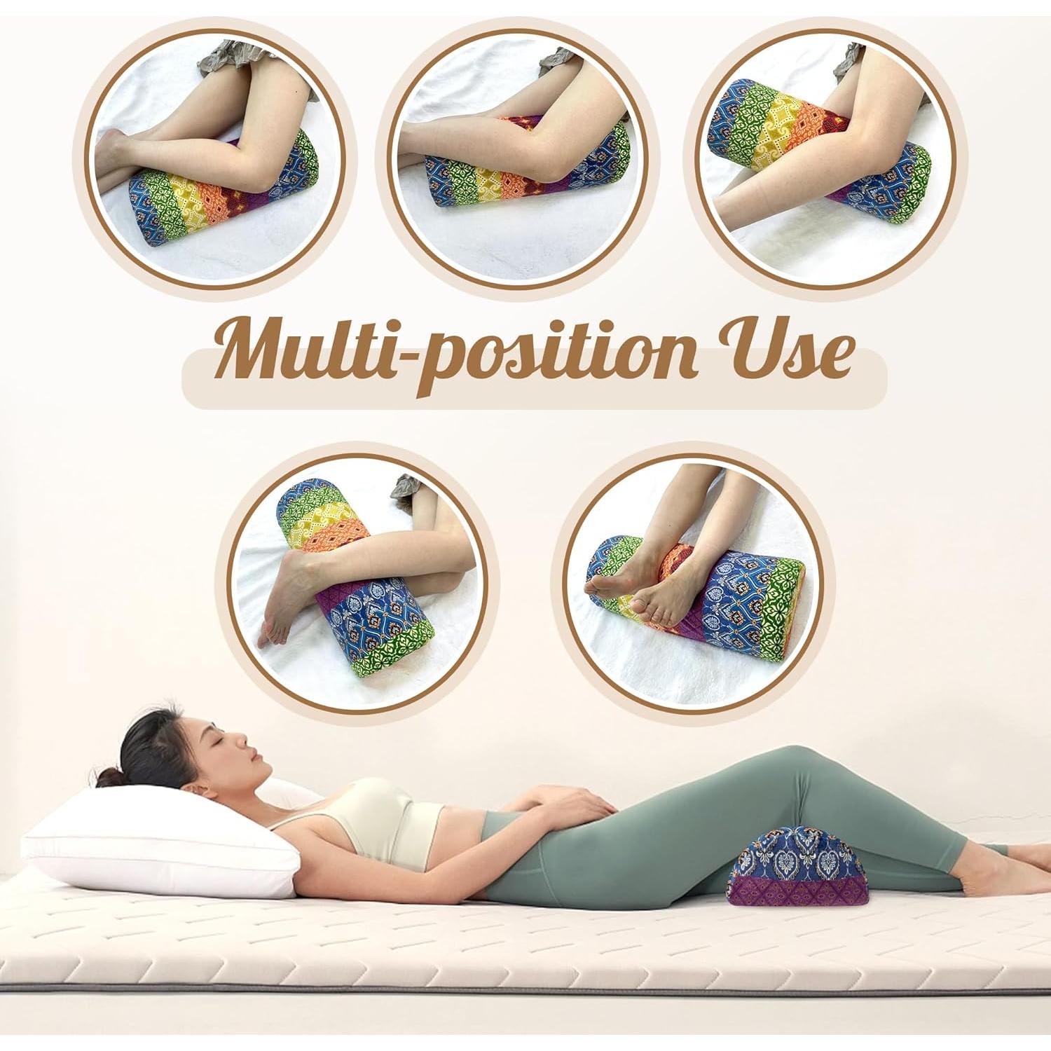 Almohada de Media Luna para Rodillas wxmbdzq - Espuma Viscoelástica