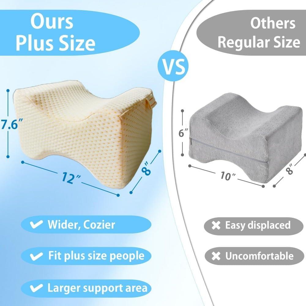 Almohada para Rodilla King Mills Talla Grande Espuma Viscoelástica