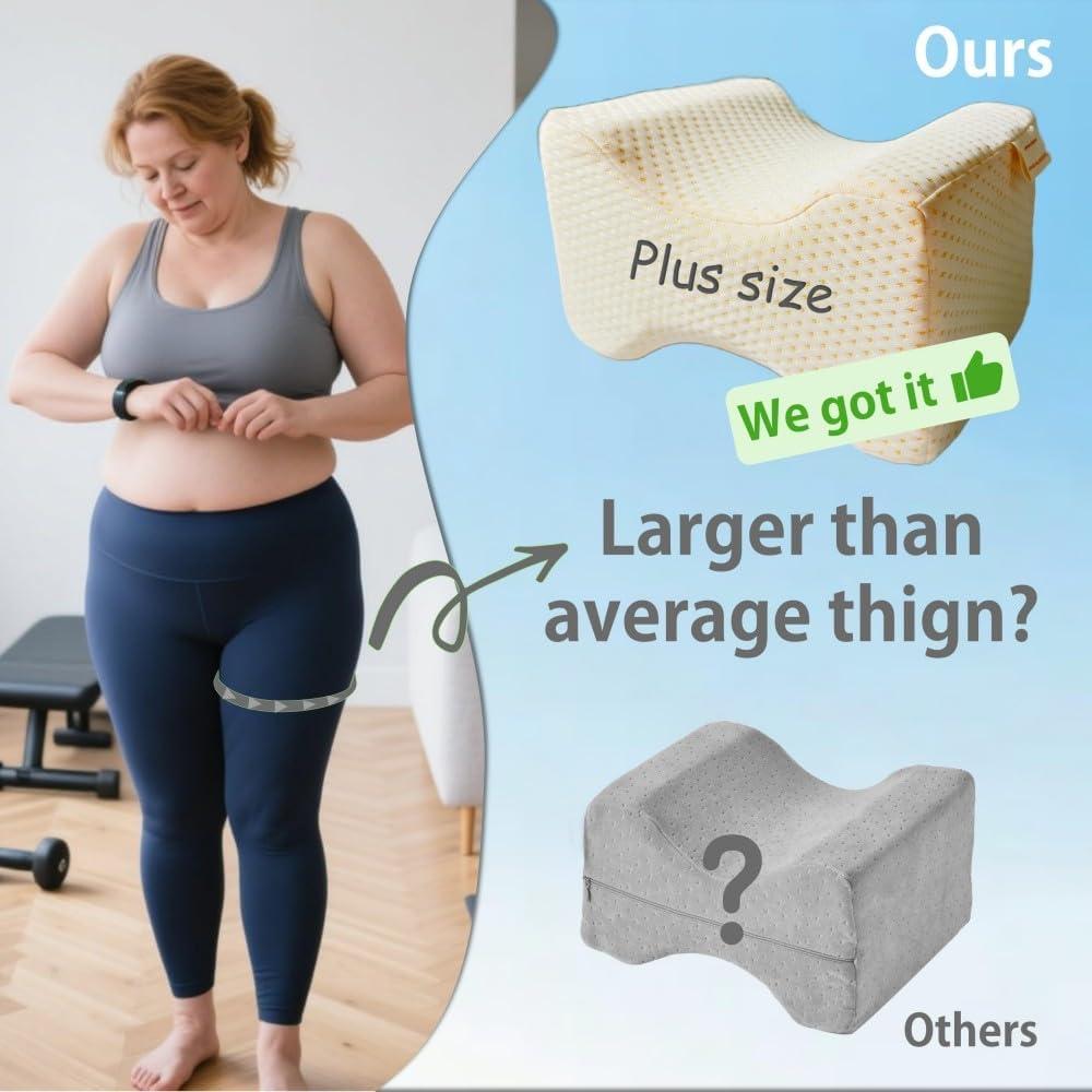 Almohada para Rodilla King Mills Talla Grande Espuma Viscoelástica