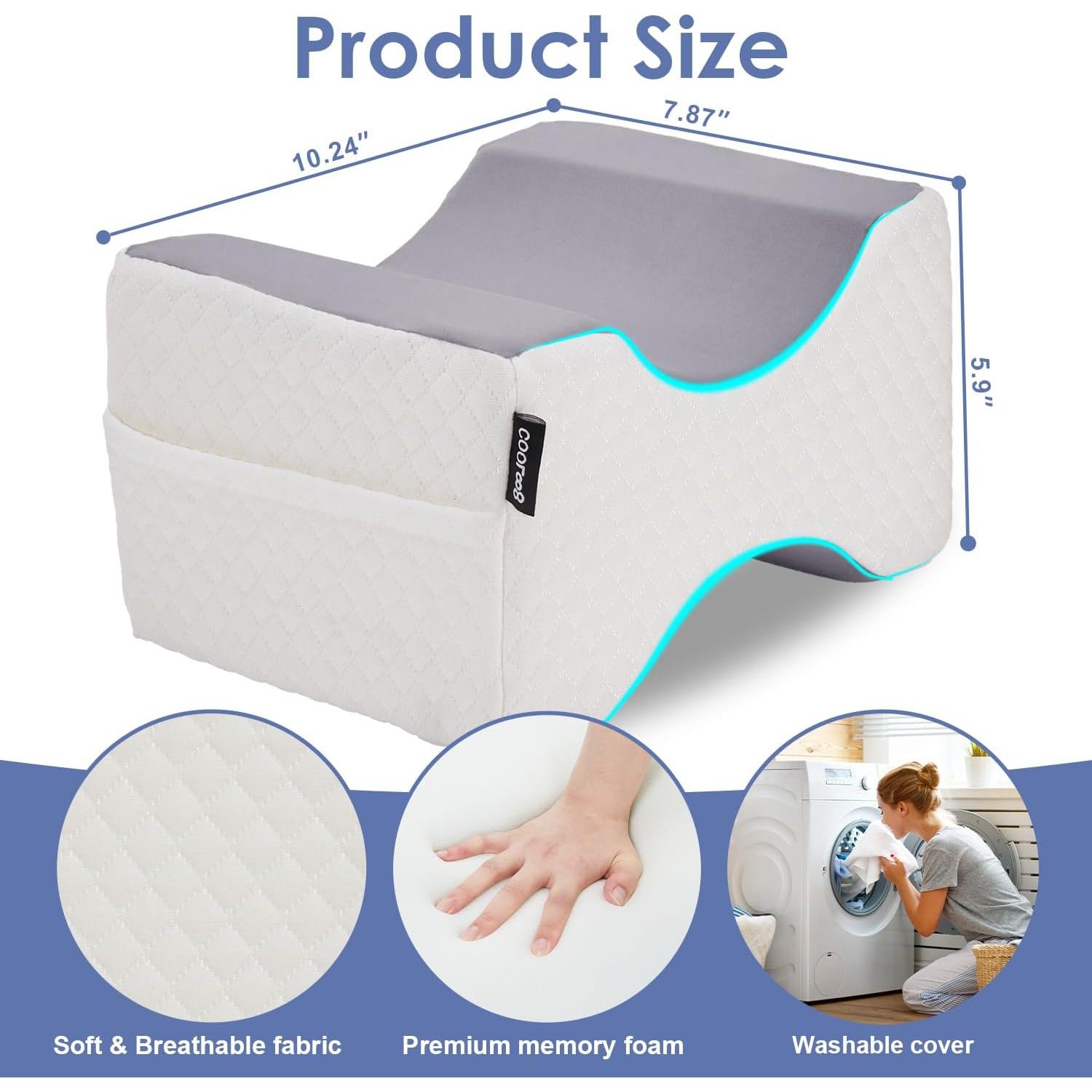 Almohada ortopédica para rodilla cooloo8 - Alivio dolor ciático