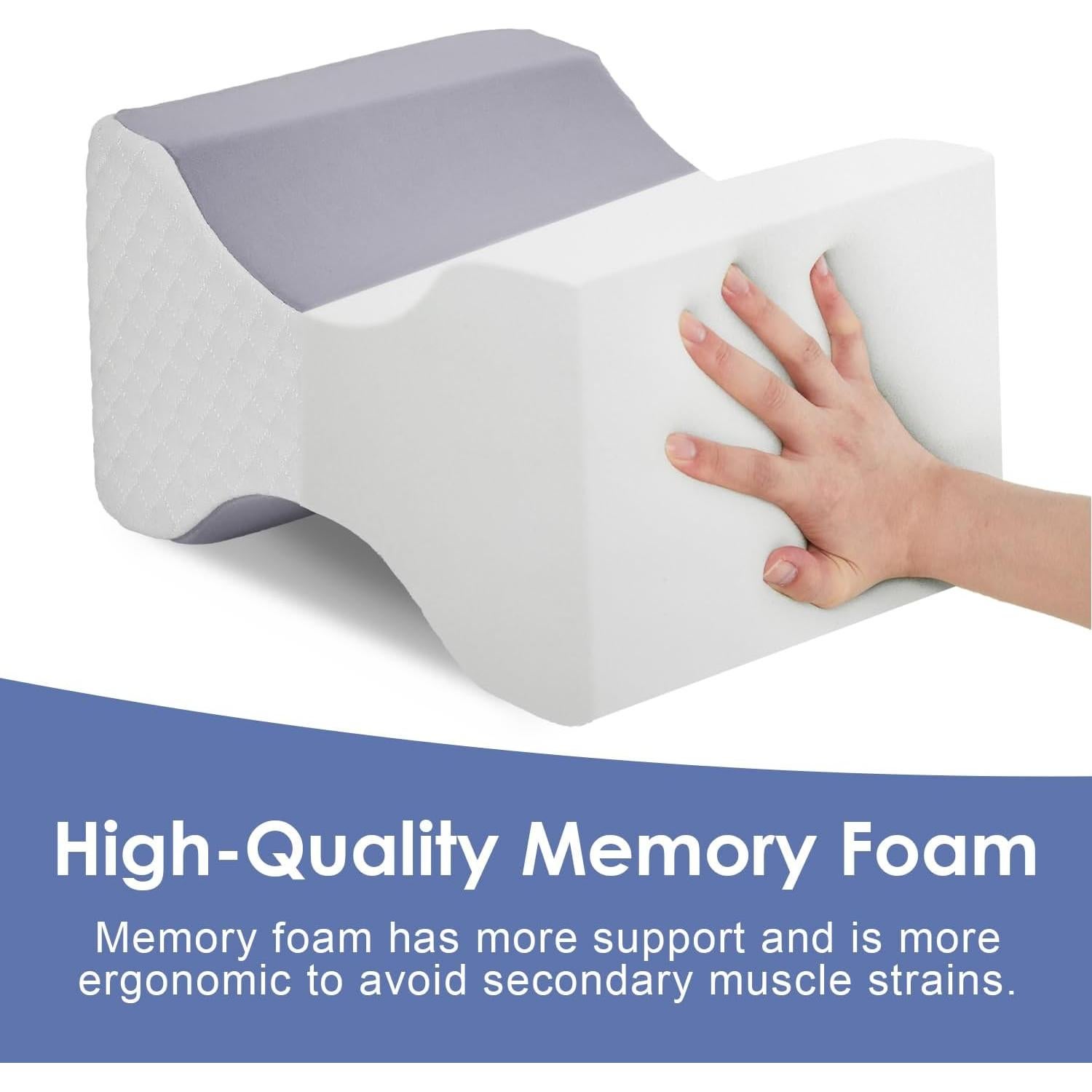 Almohada ortopédica para rodilla cooloo8 - Alivio dolor ciático