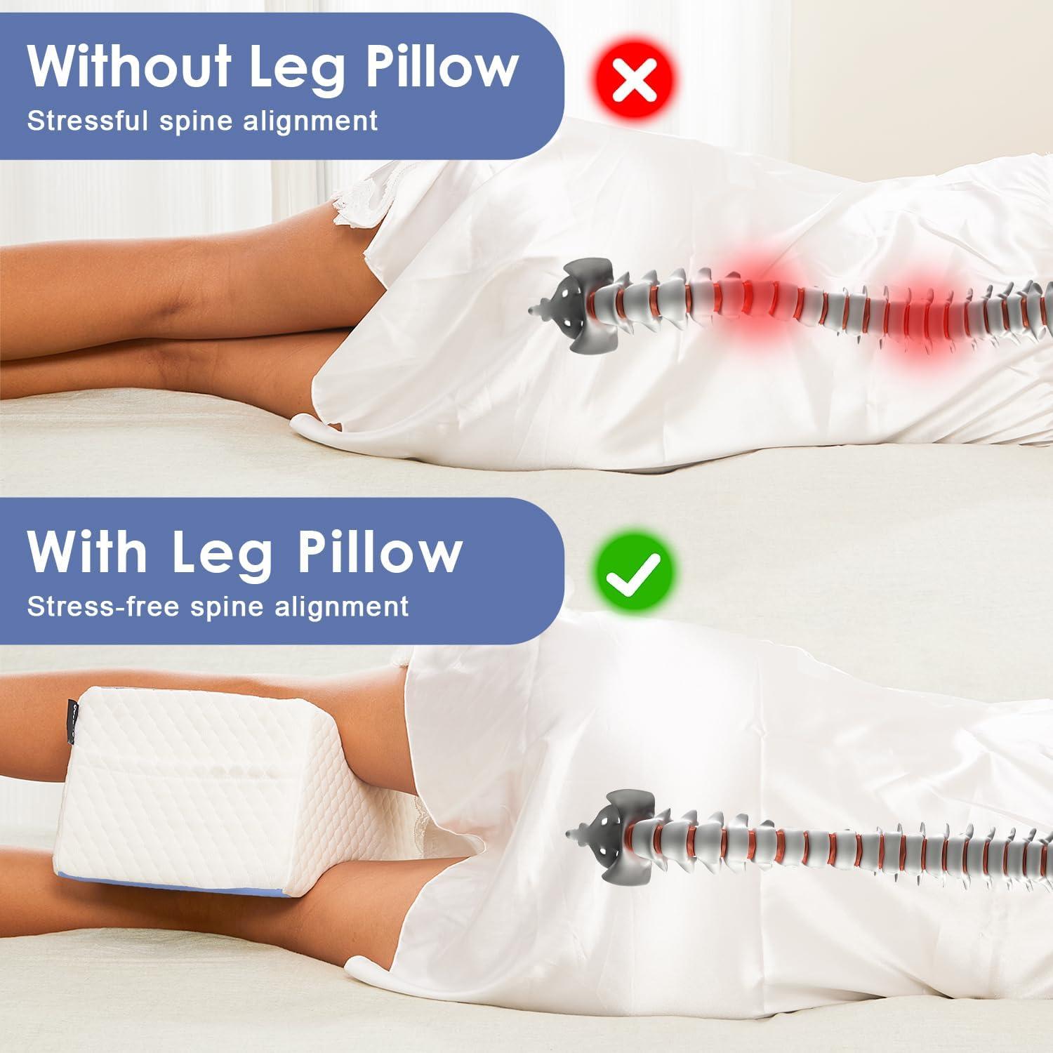 Almohada ortopédica para rodilla cooloo8 - Alivio dolor ciático