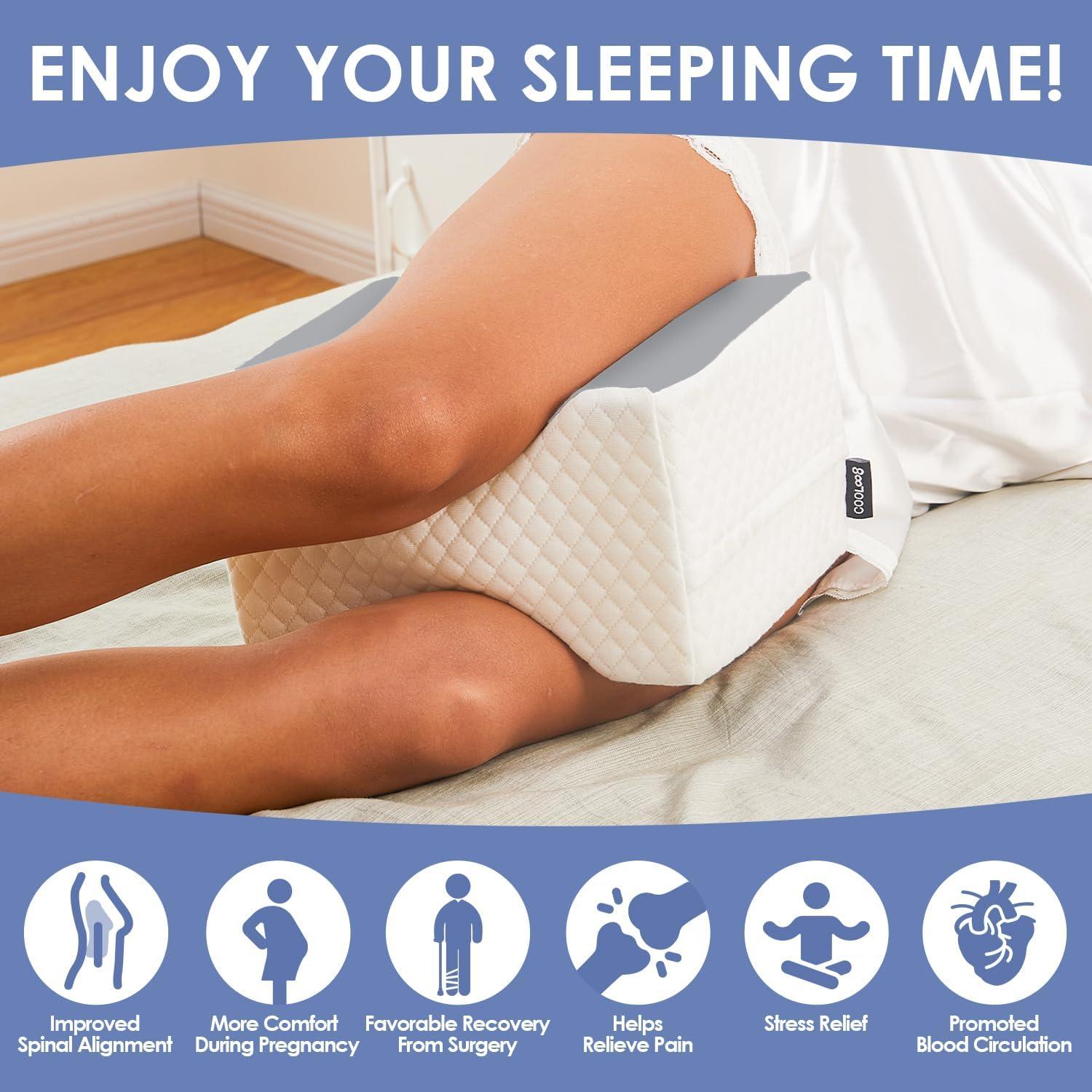 Almohada ortopédica para rodilla cooloo8 - Alivio dolor ciático